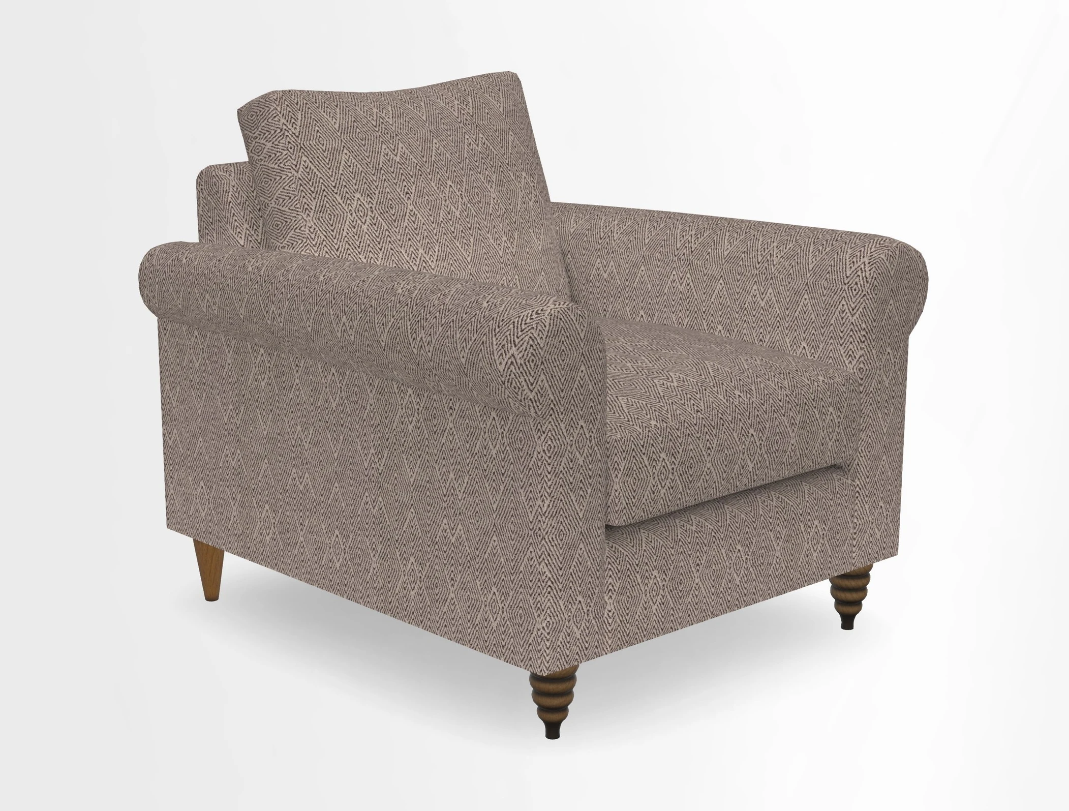 Apuldram Chair in Two Tone Plain Biscuit
