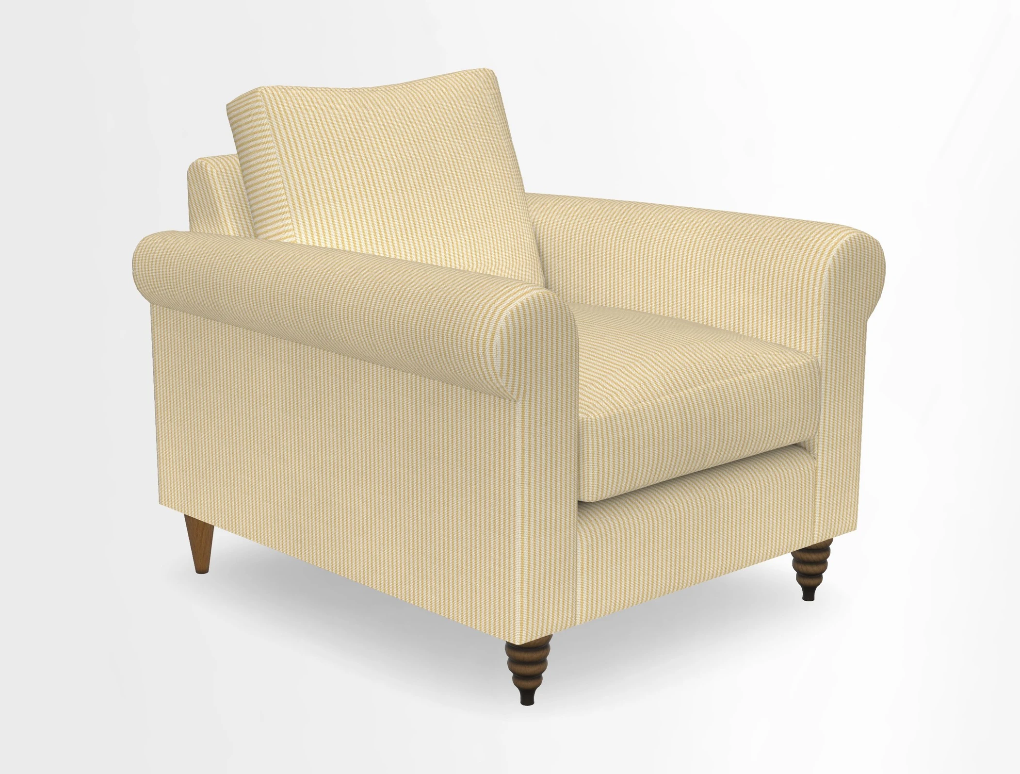 Apuldram Chair in Two Tone Plain Biscuit