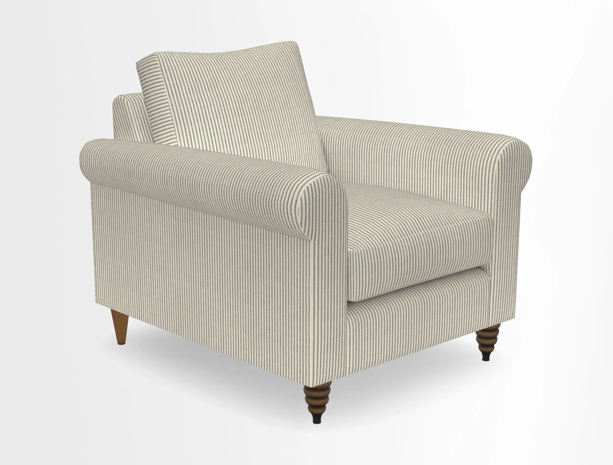 Apuldram Chair in Two Tone Plain Biscuit
