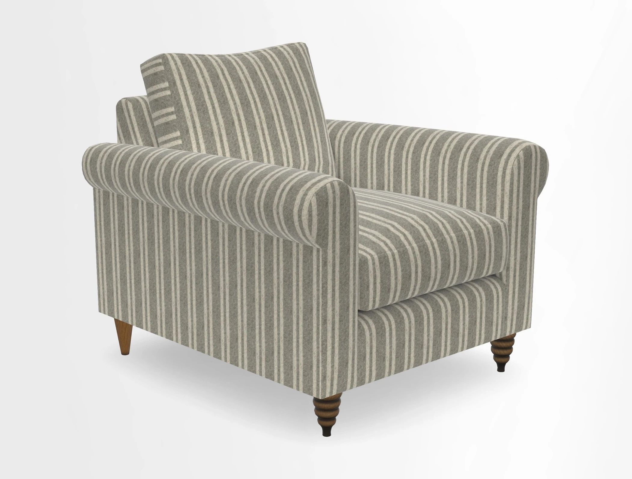 Apuldram Chair in Two Tone Plain Biscuit