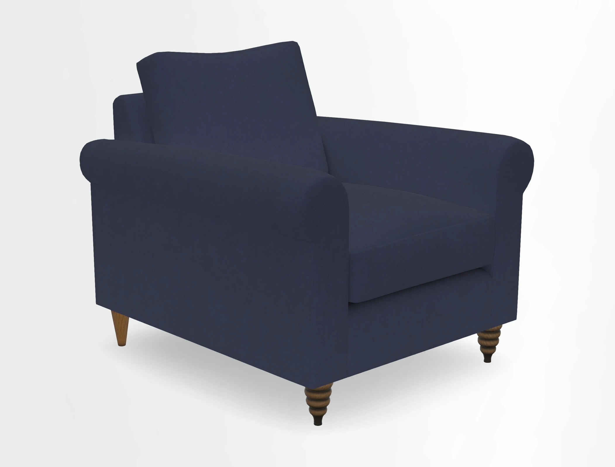 Apuldram Chair in Two Tone Plain Biscuit