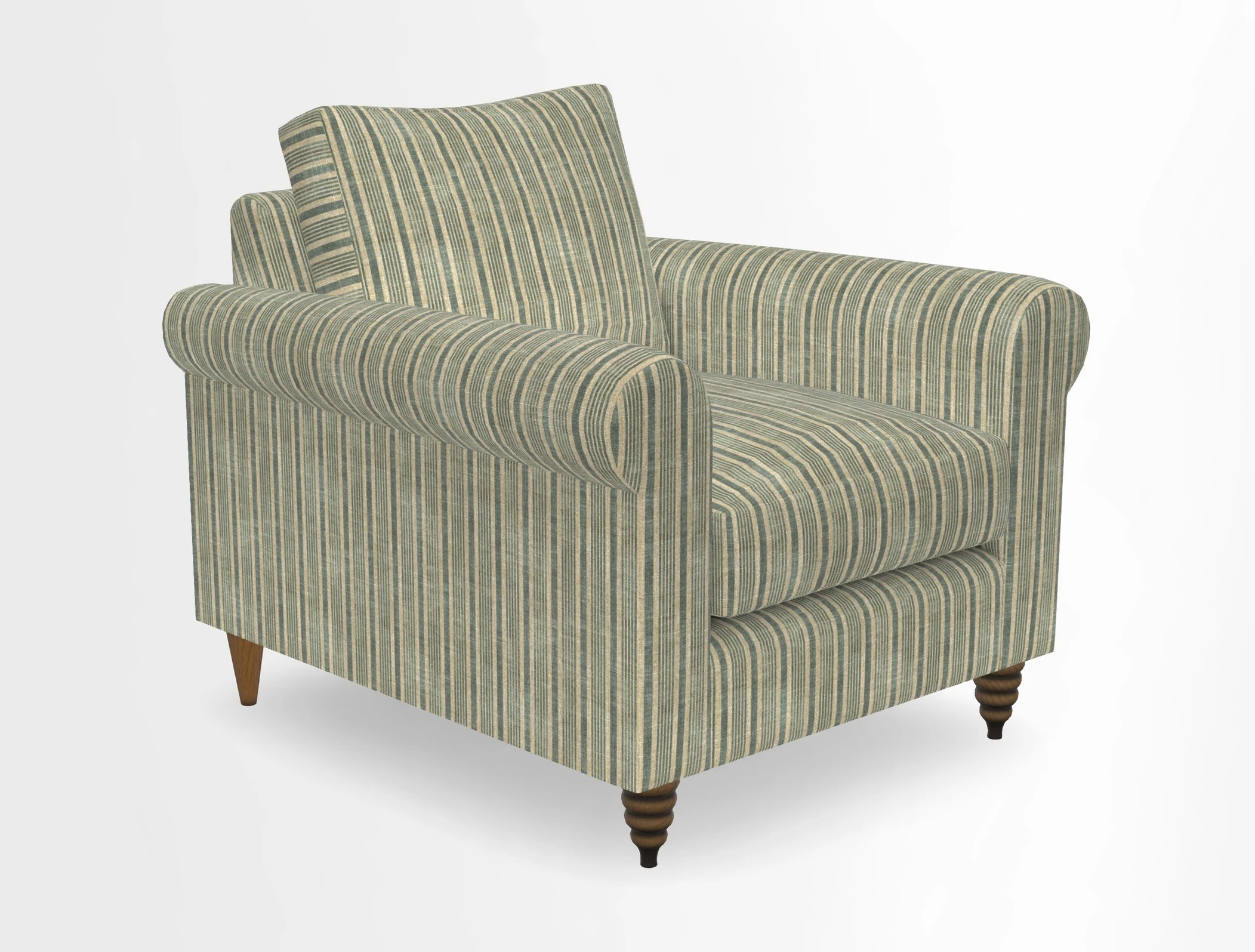 Apuldram Chair in Two Tone Plain Biscuit