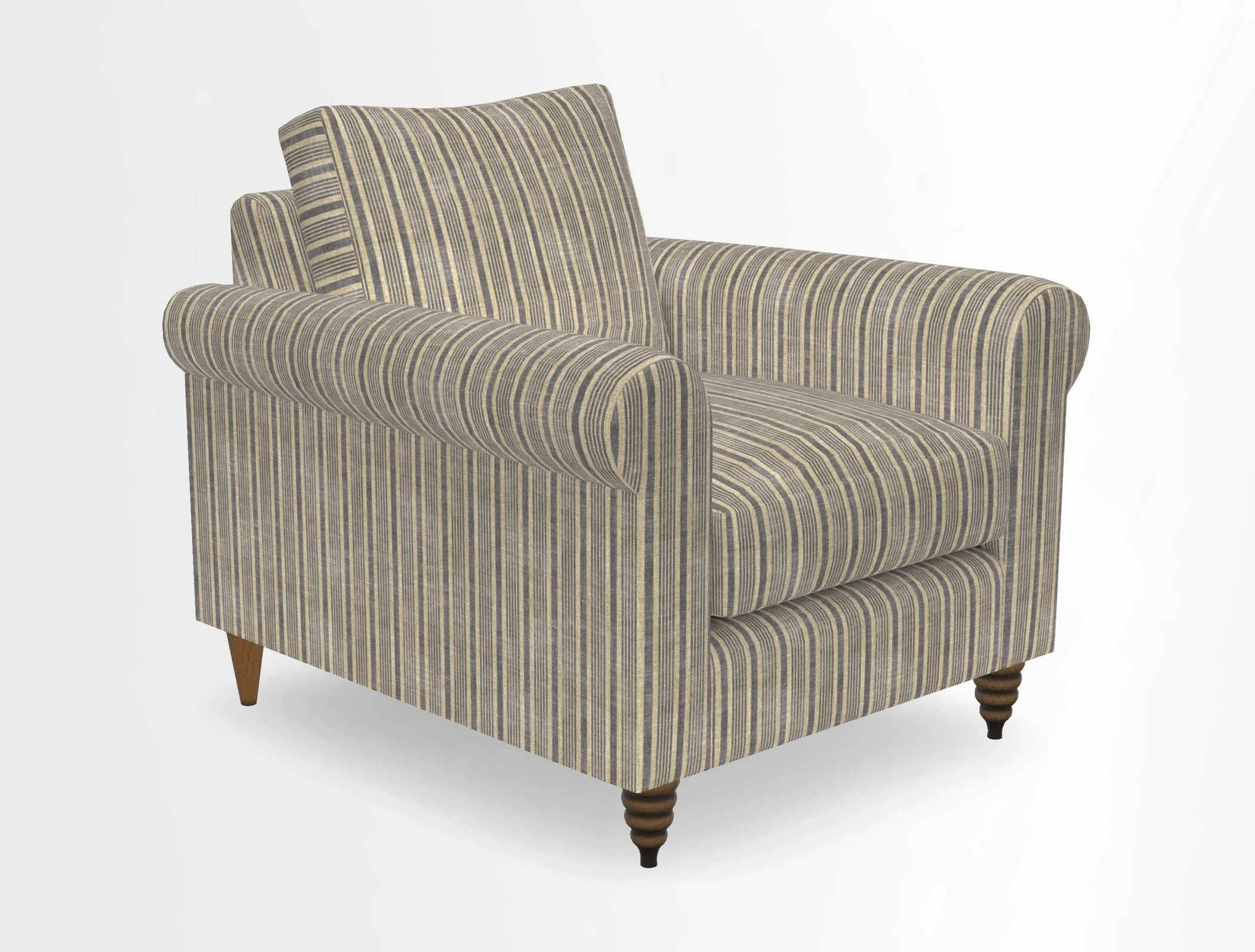 Apuldram Chair in Two Tone Plain Biscuit