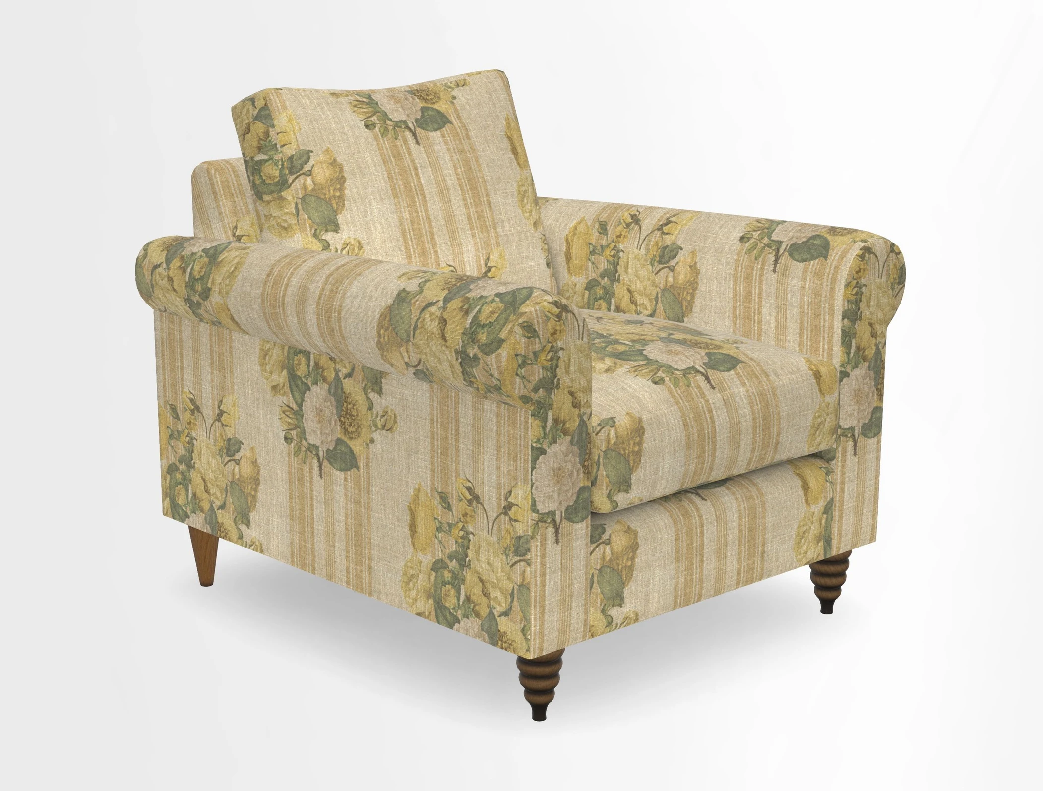 Apuldram Chair in Two Tone Plain Biscuit
