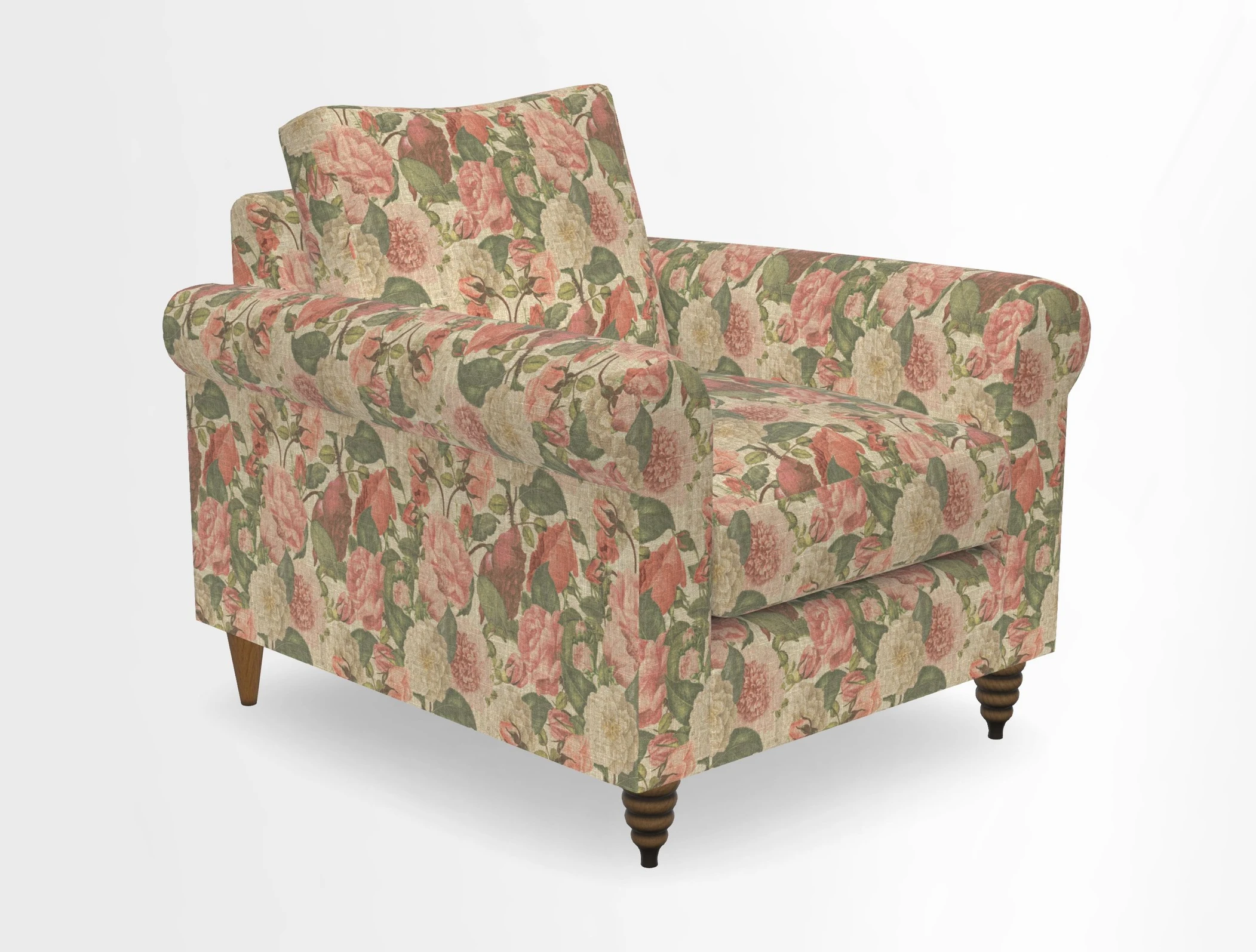 Apuldram Chair in Two Tone Plain Biscuit