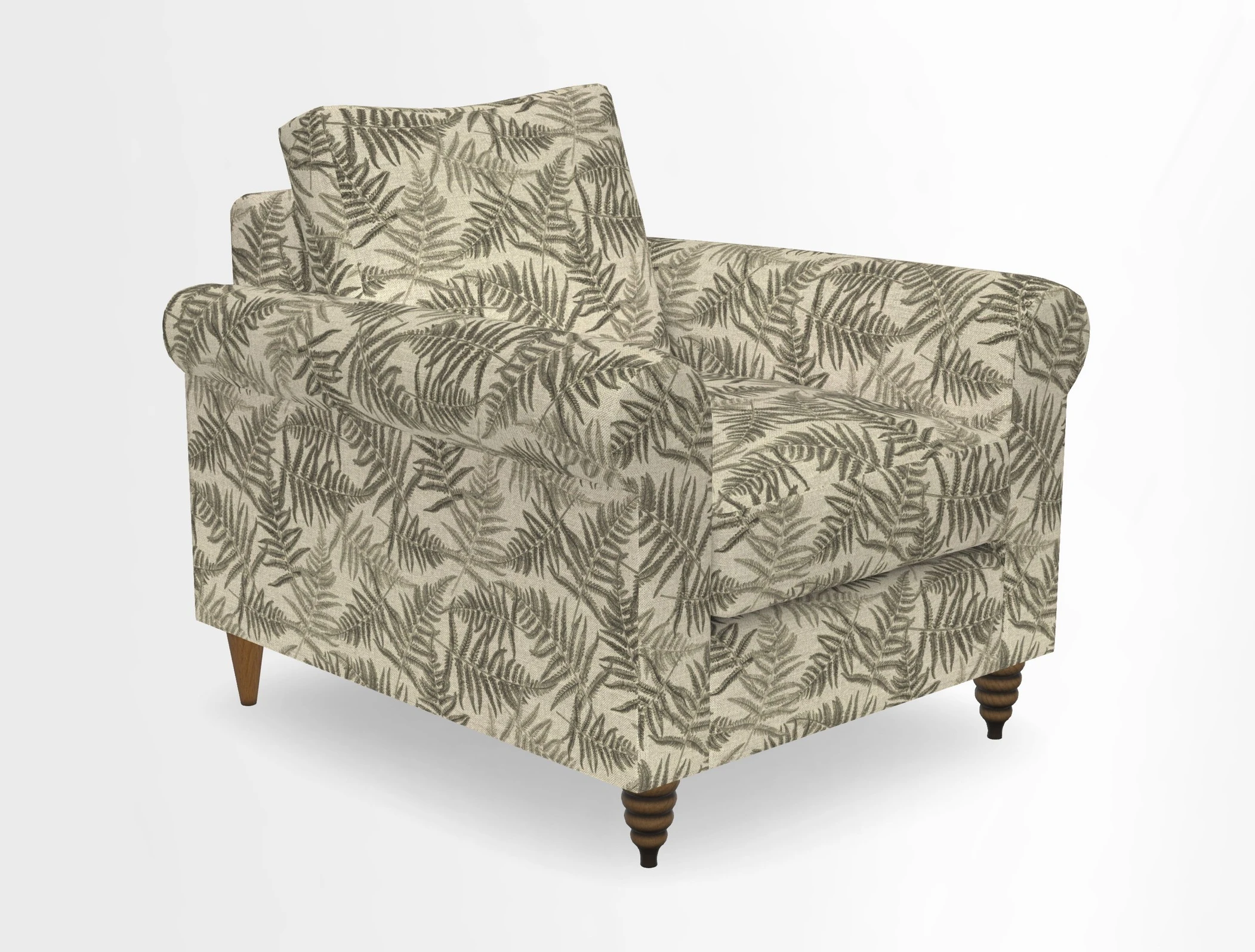 Apuldram Chair in Two Tone Plain Biscuit
