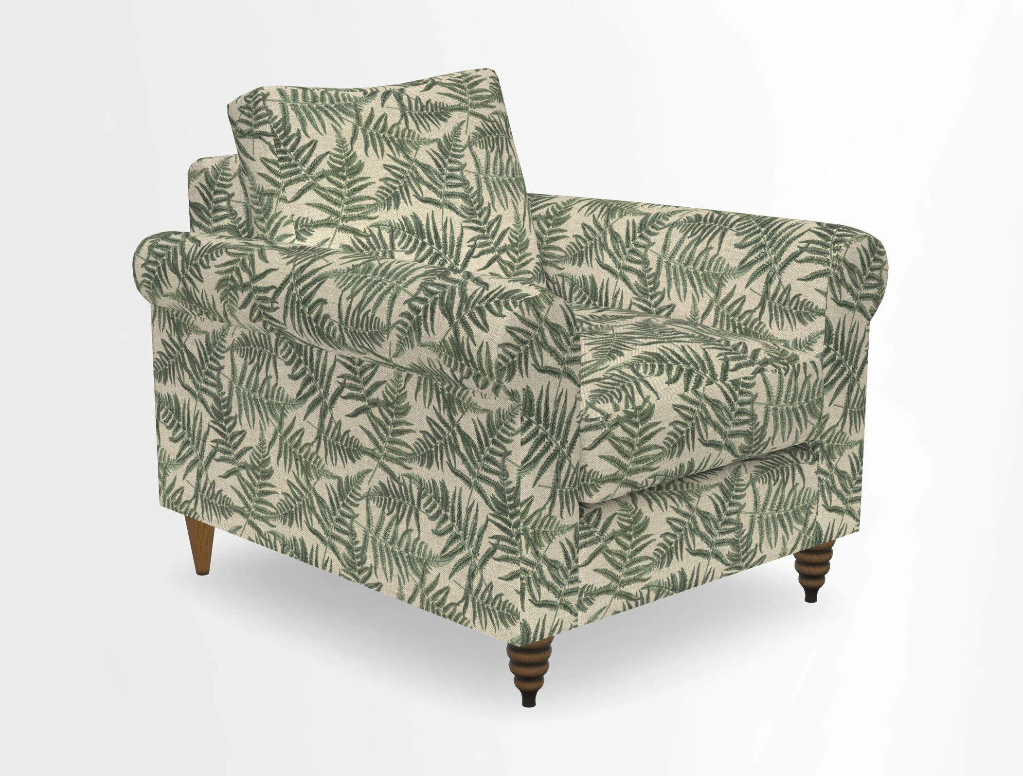 Apuldram Chair in Two Tone Plain Biscuit