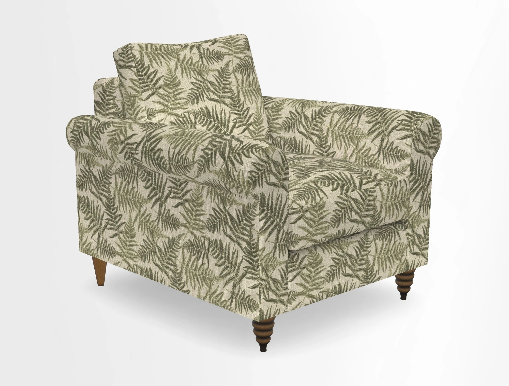 Apuldram Chair in Two Tone Plain Biscuit