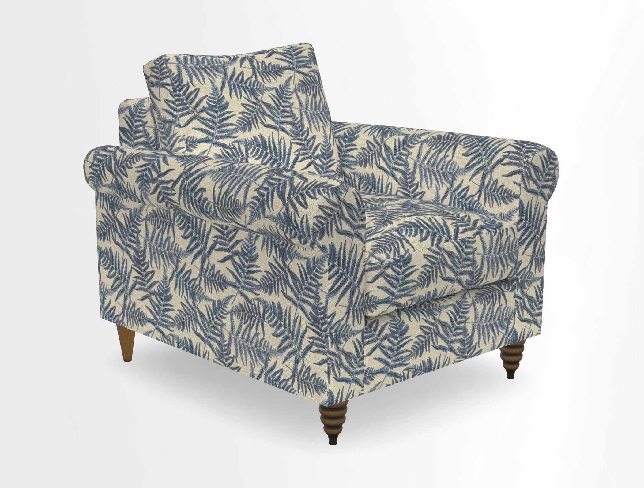 Apuldram Chair in Two Tone Plain Biscuit