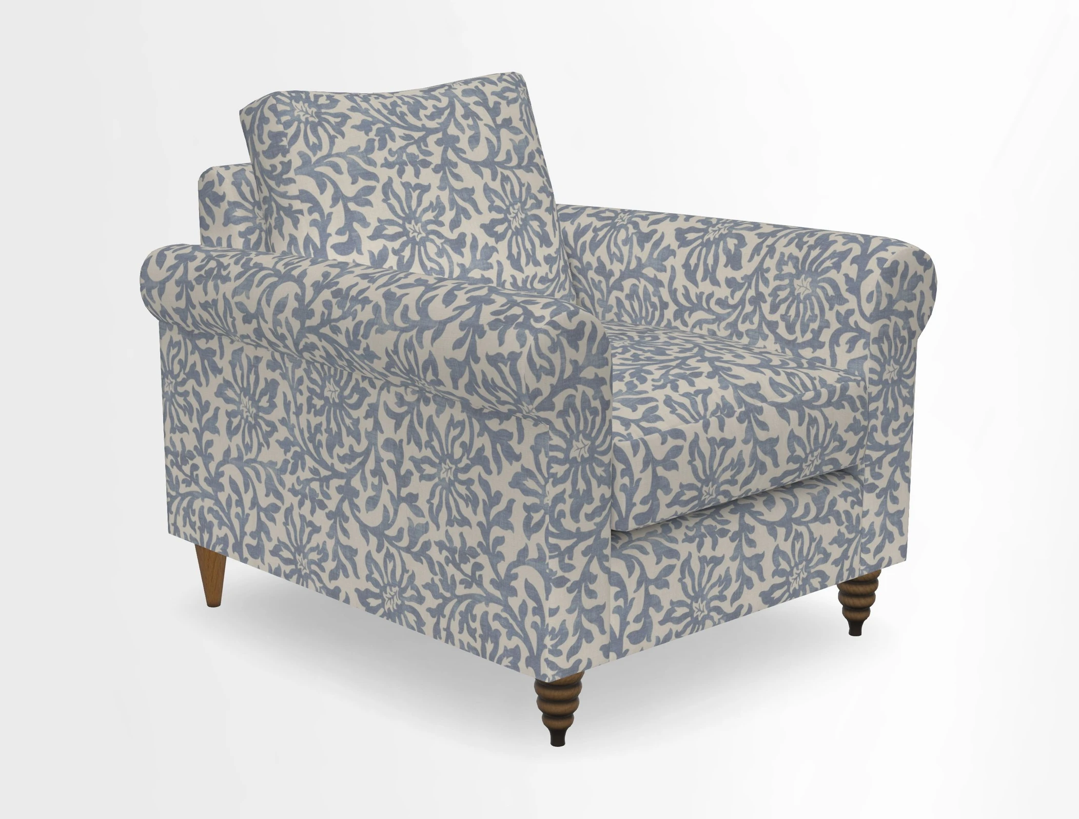 Apuldram Chair in Two Tone Plain Biscuit