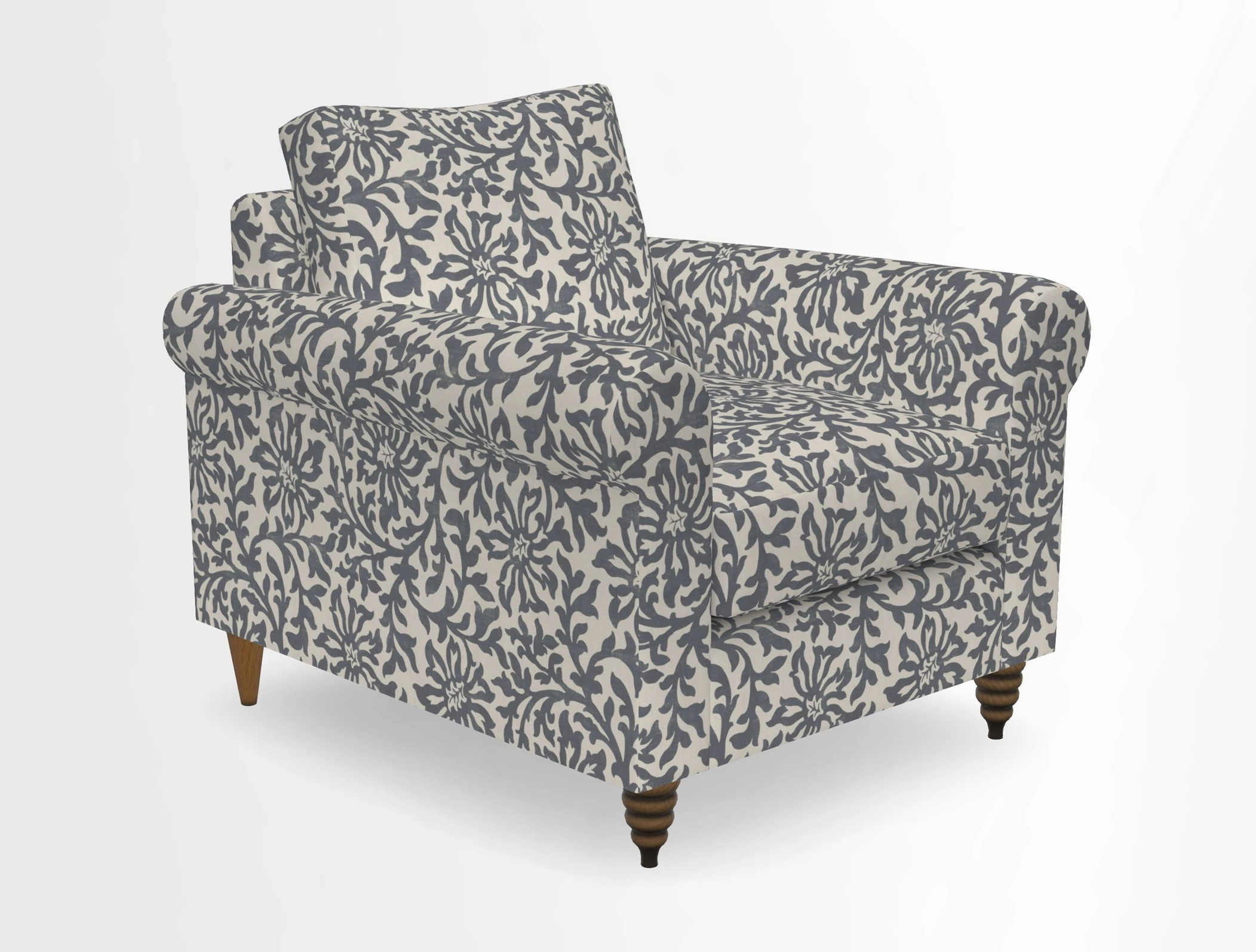 Apuldram Chair in Two Tone Plain Biscuit