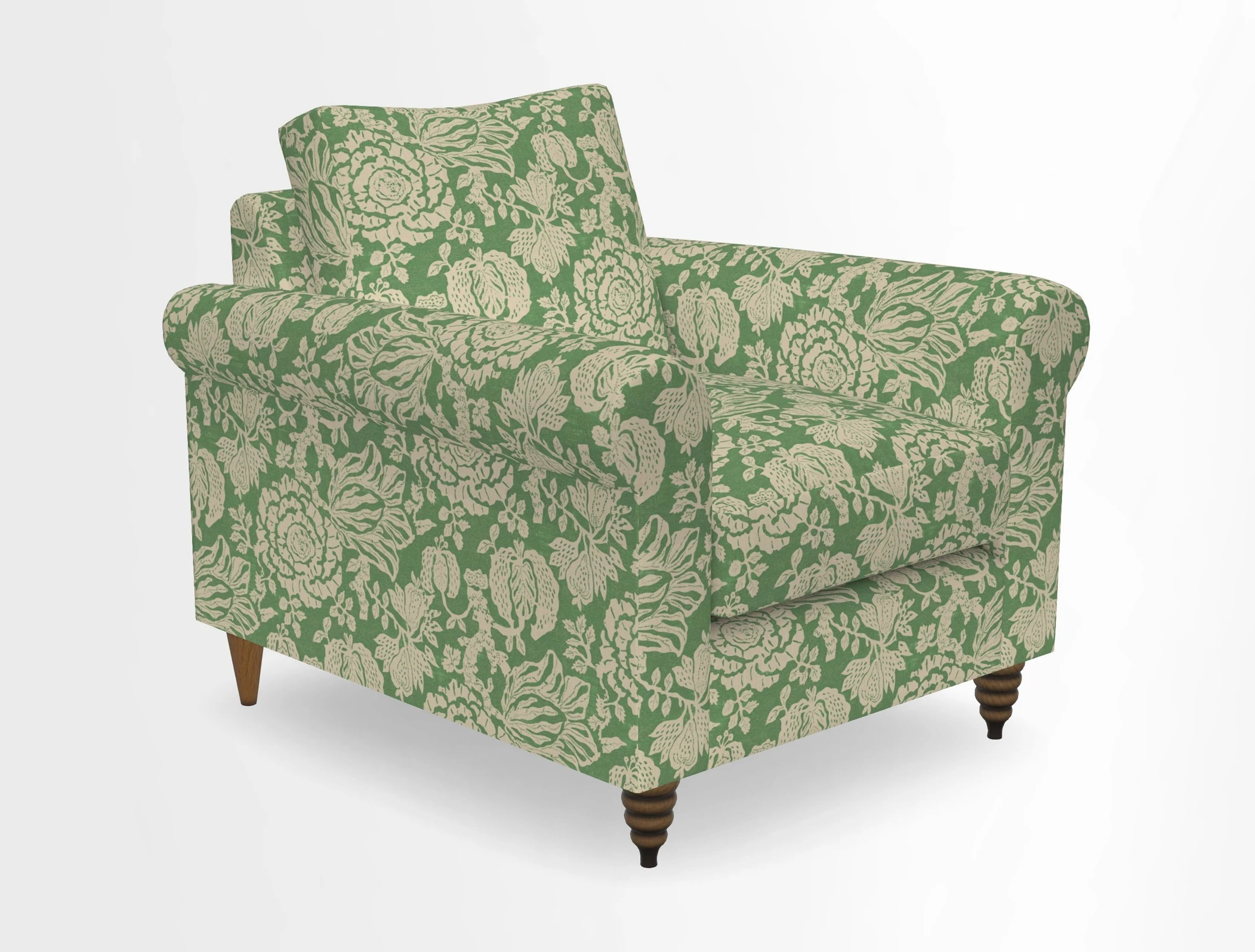 Apuldram Chair in Two Tone Plain Biscuit