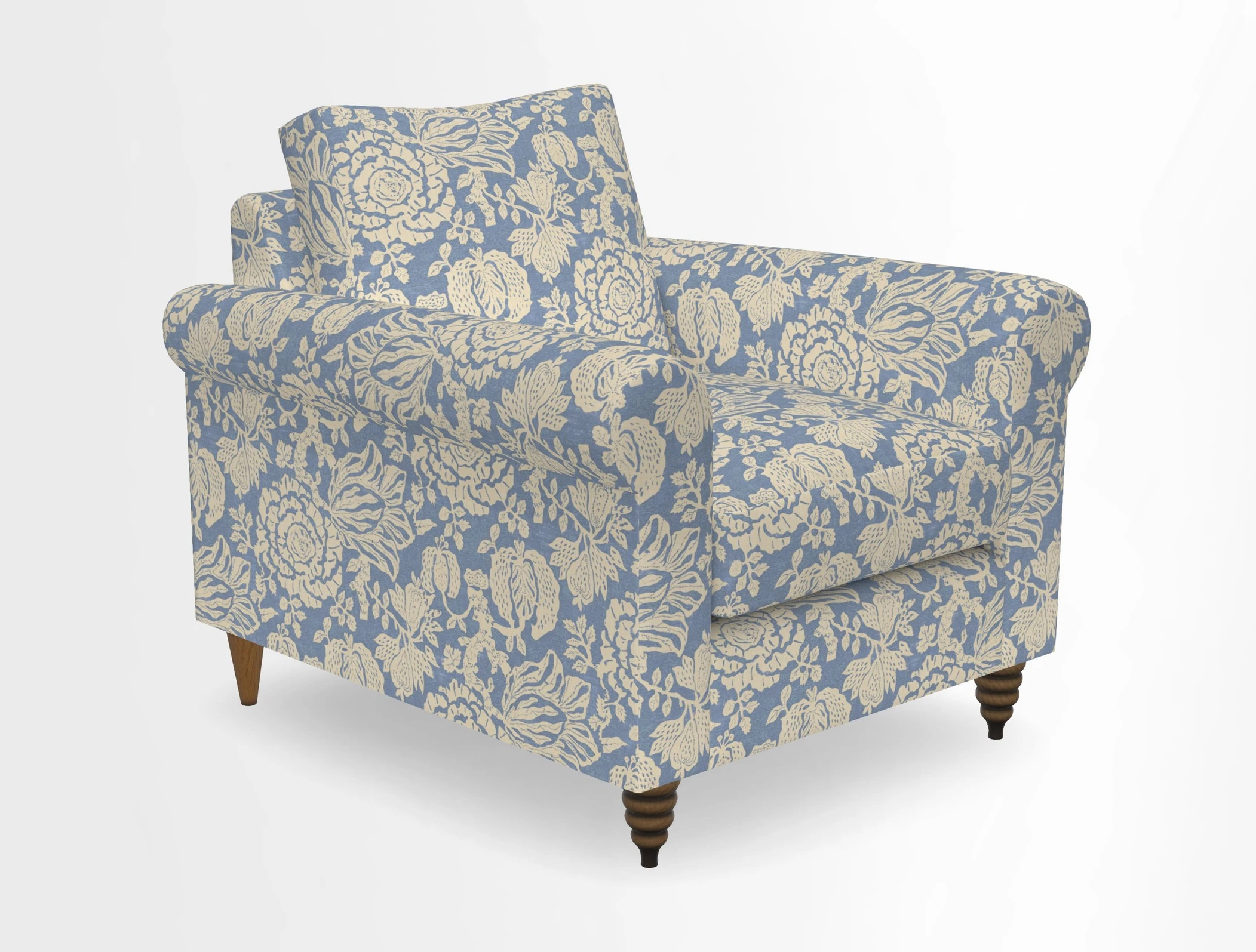 Apuldram Chair in Two Tone Plain Biscuit