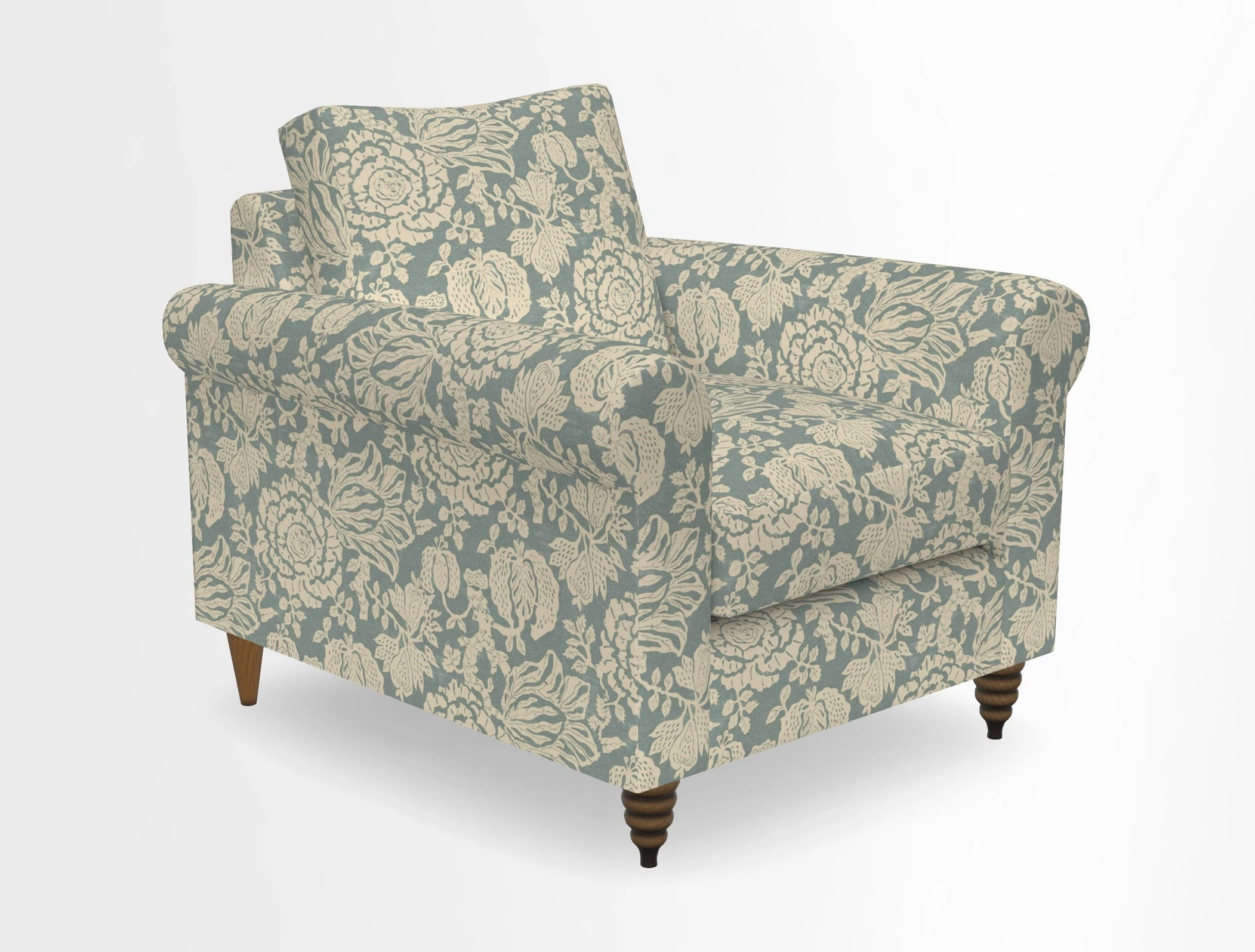 Apuldram Chair in Two Tone Plain Biscuit