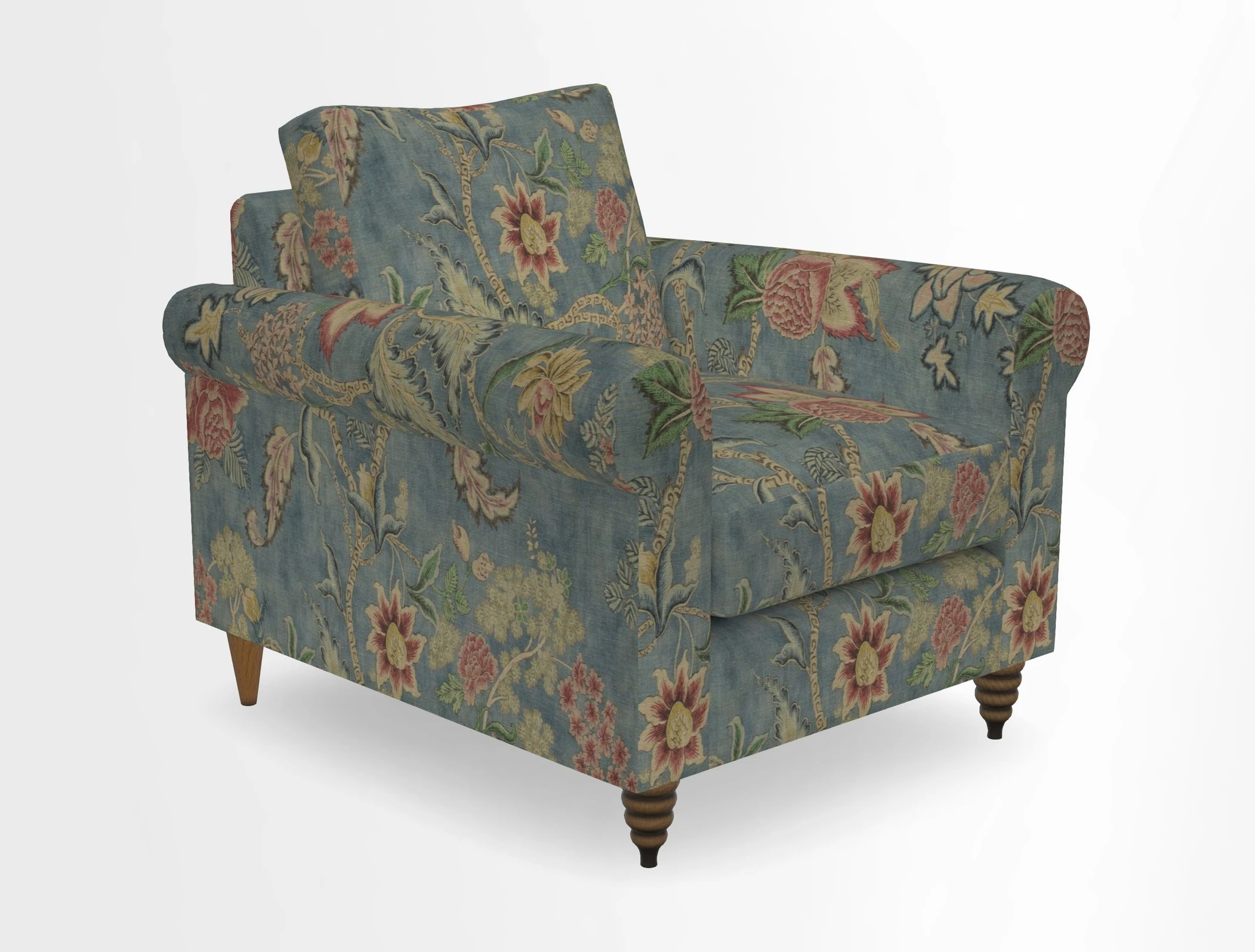 Apuldram Chair in Two Tone Plain Biscuit