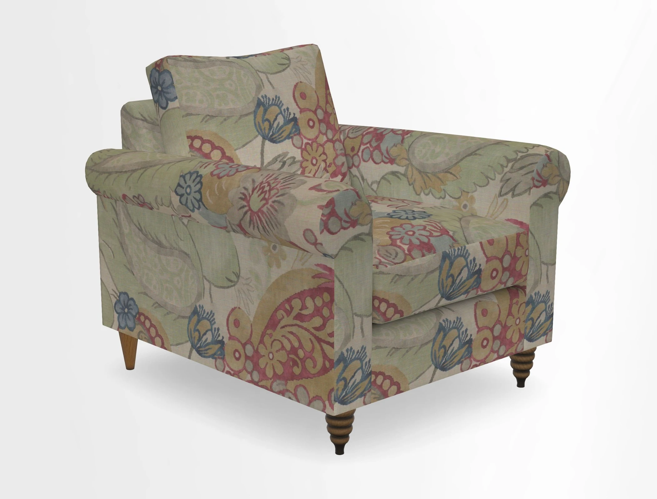 Apuldram Chair in Two Tone Plain Biscuit
