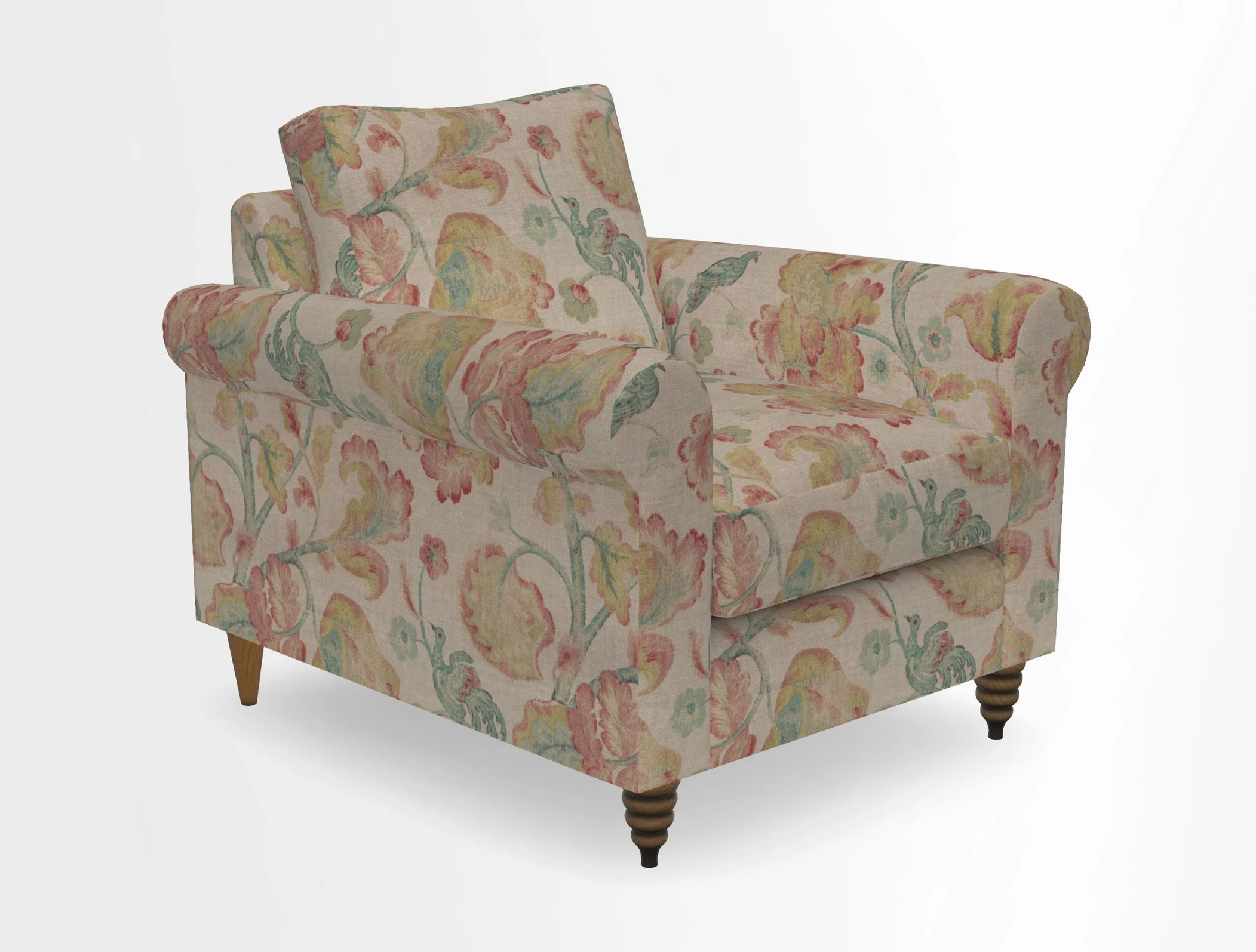 Apuldram Chair in Two Tone Plain Biscuit