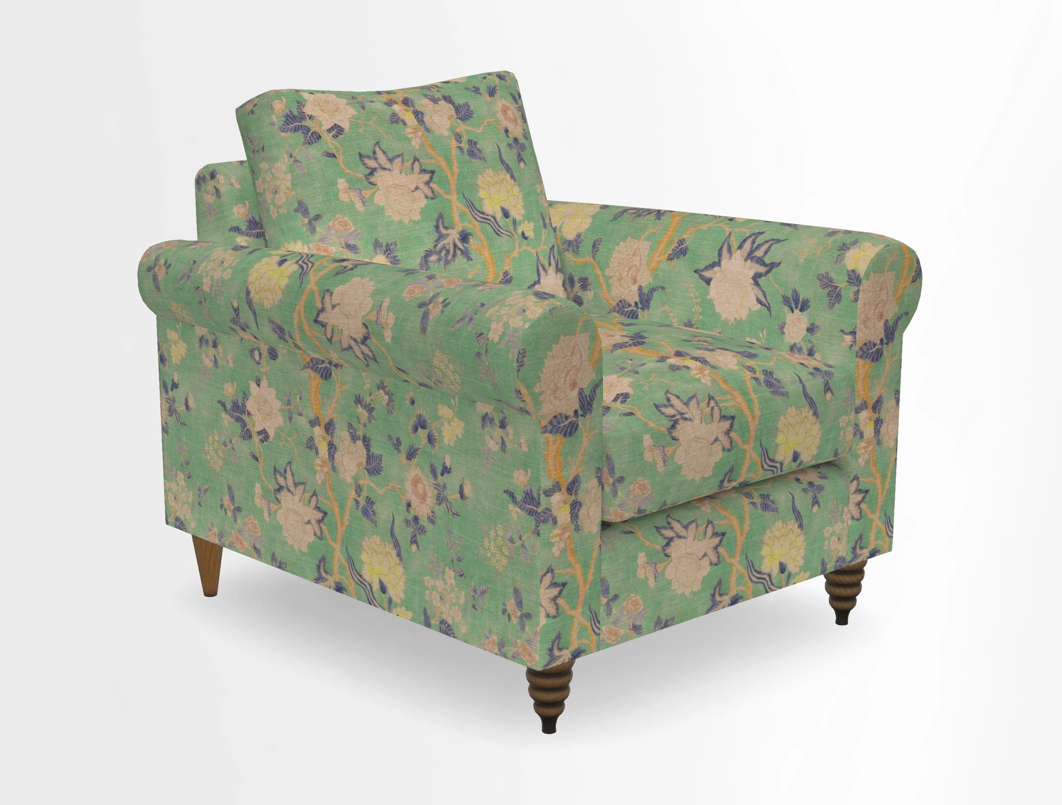 Apuldram Chair in Two Tone Plain Biscuit