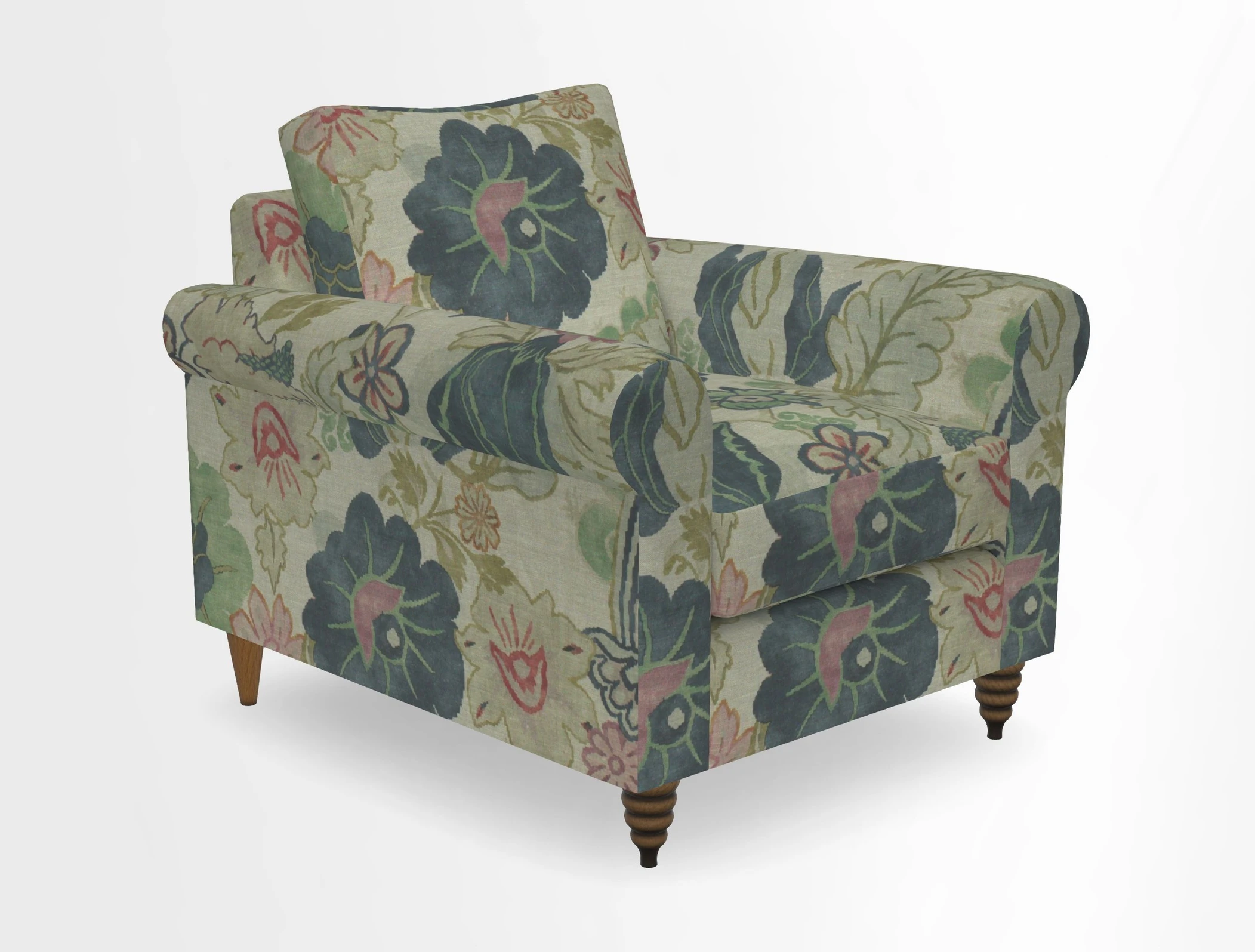 Apuldram Chair in Two Tone Plain Biscuit