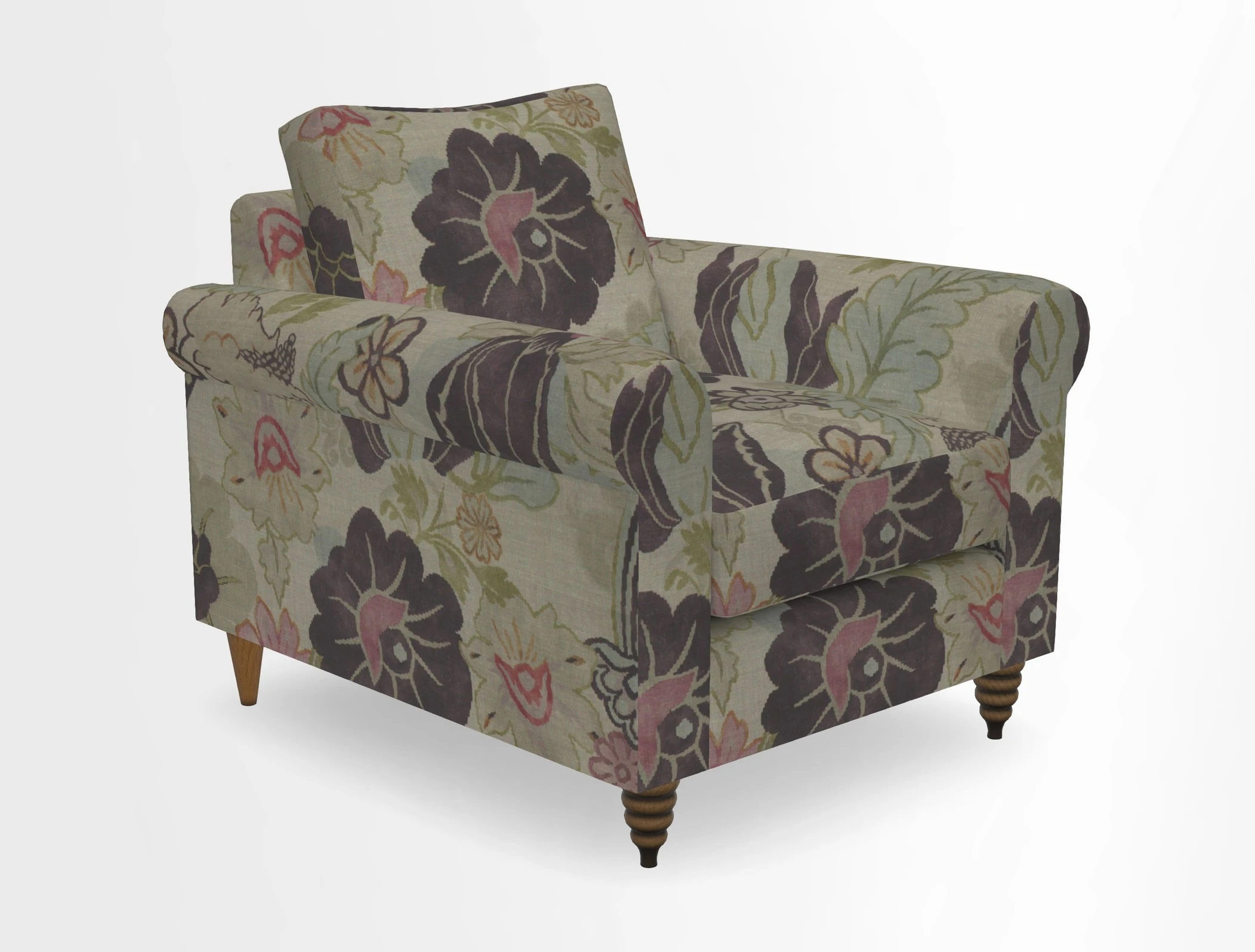 Apuldram Chair in Two Tone Plain Biscuit