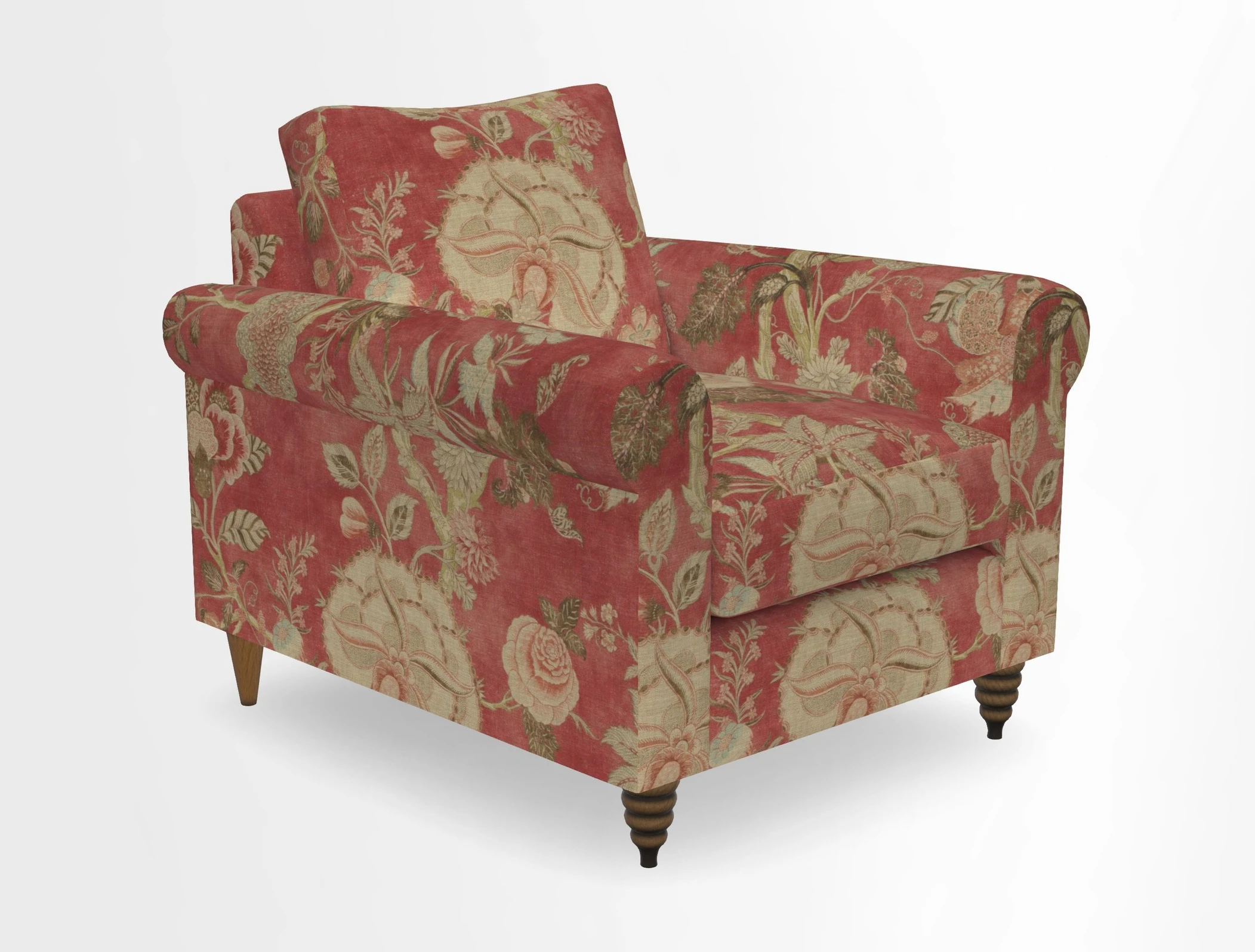 Apuldram Chair in Two Tone Plain Biscuit