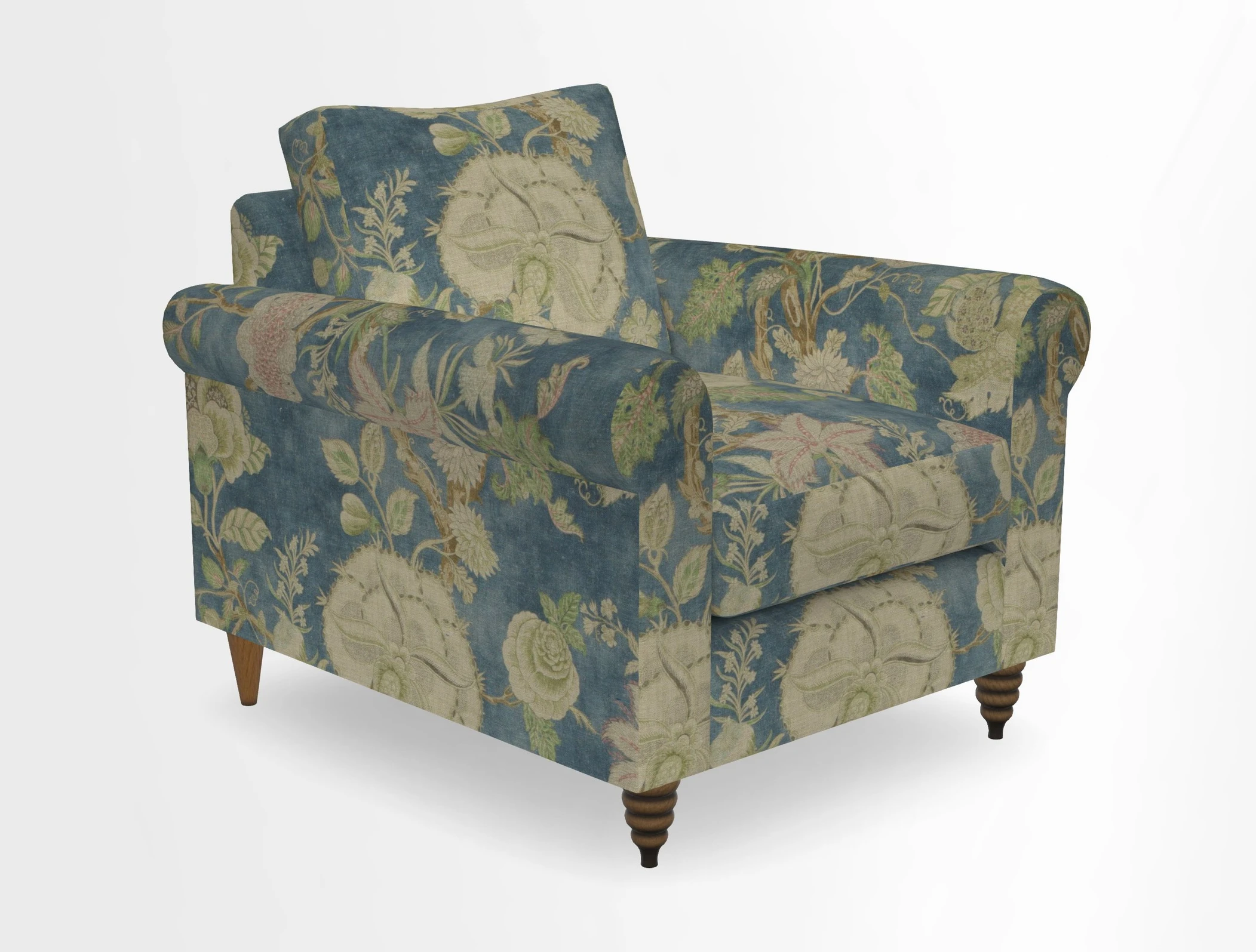 Apuldram Chair in Two Tone Plain Biscuit