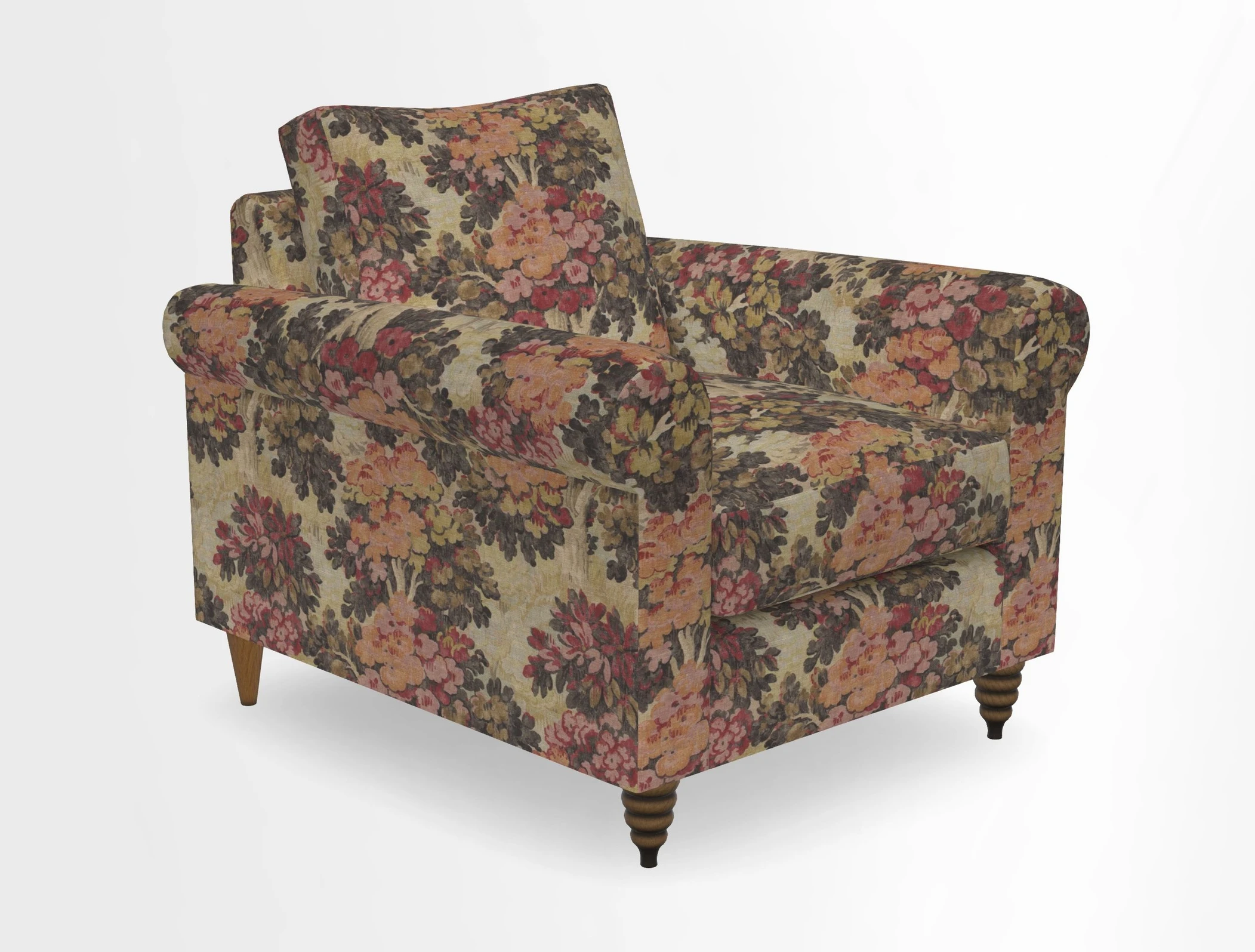 Apuldram Chair in Two Tone Plain Biscuit