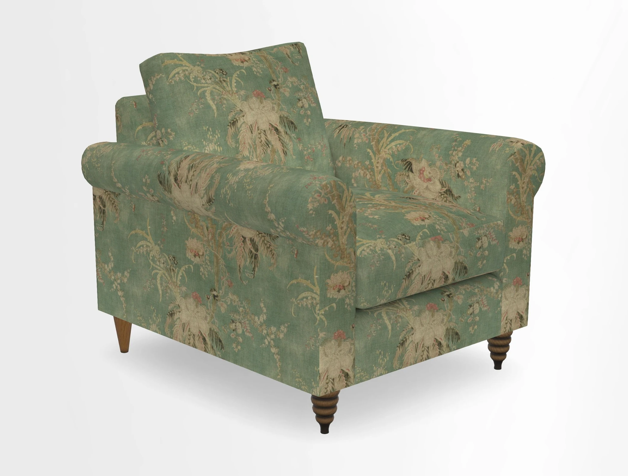 Apuldram Chair in Two Tone Plain Biscuit