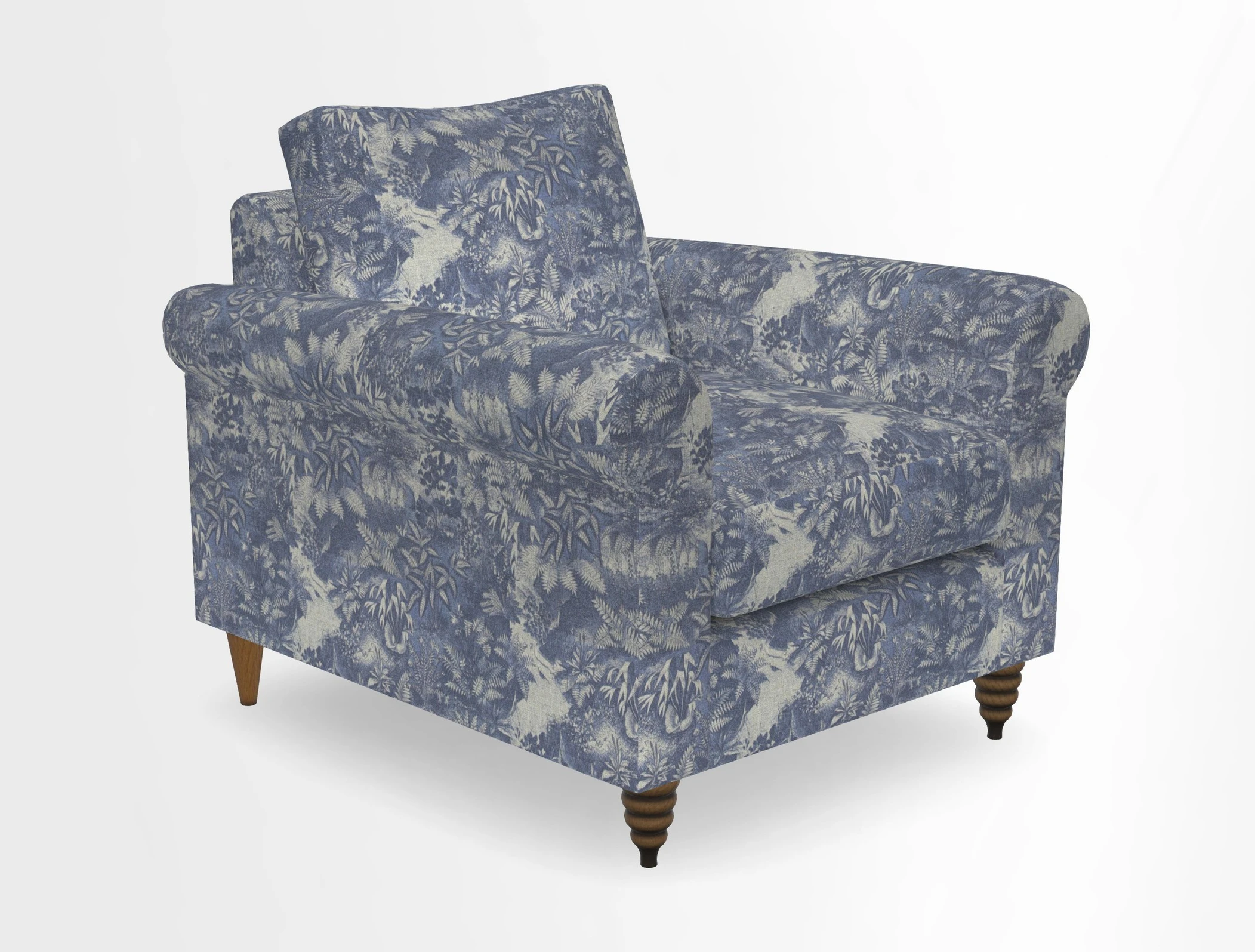 Apuldram Chair in Two Tone Plain Biscuit