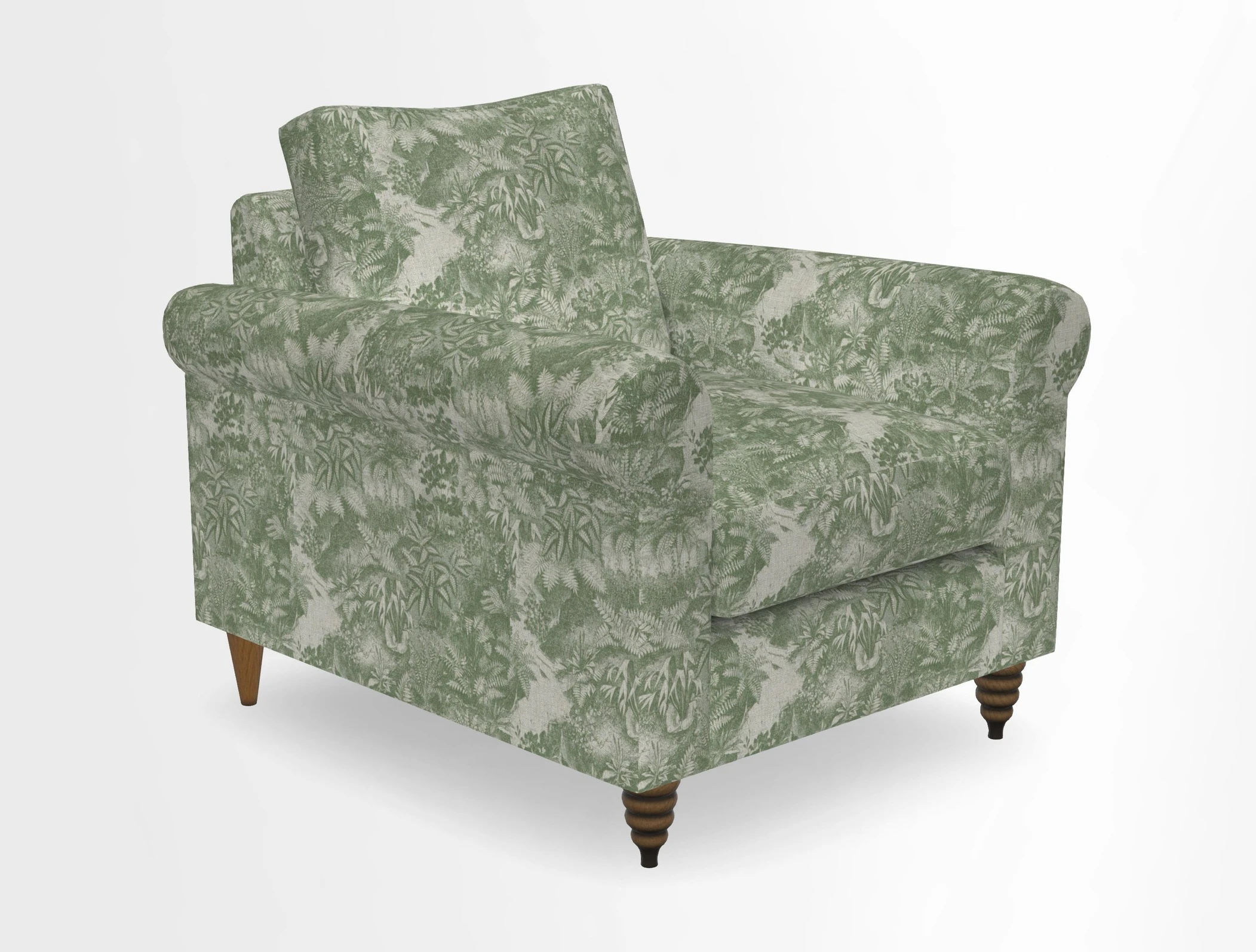 Apuldram Chair in Two Tone Plain Biscuit
