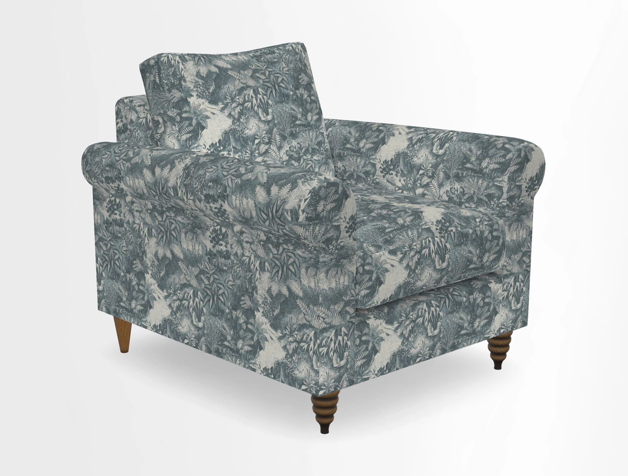 Apuldram Chair in Two Tone Plain Biscuit