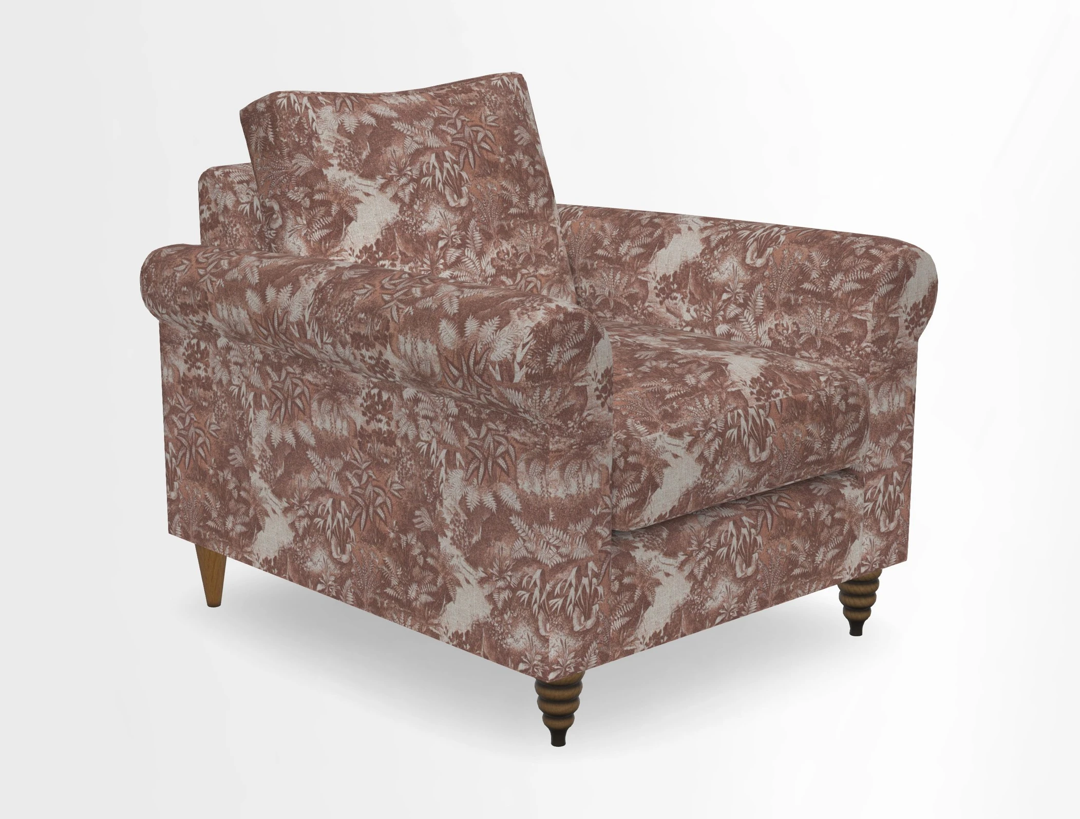 Apuldram Chair in Two Tone Plain Biscuit