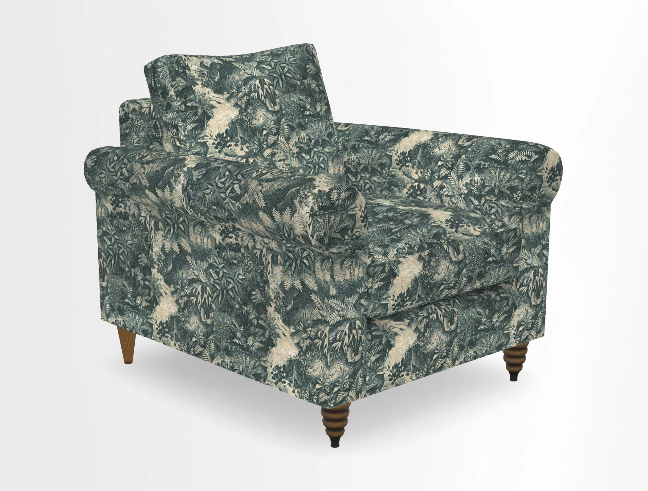 Apuldram Chair in Two Tone Plain Biscuit