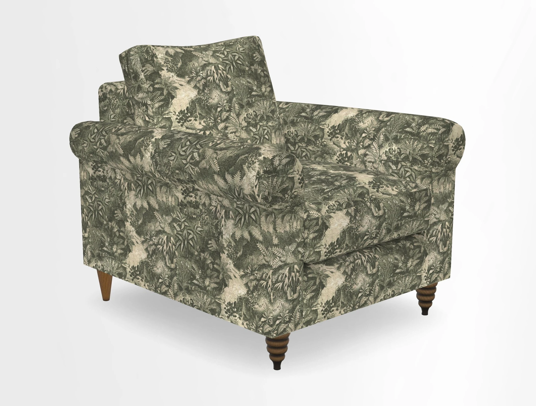 Apuldram Chair in Two Tone Plain Biscuit