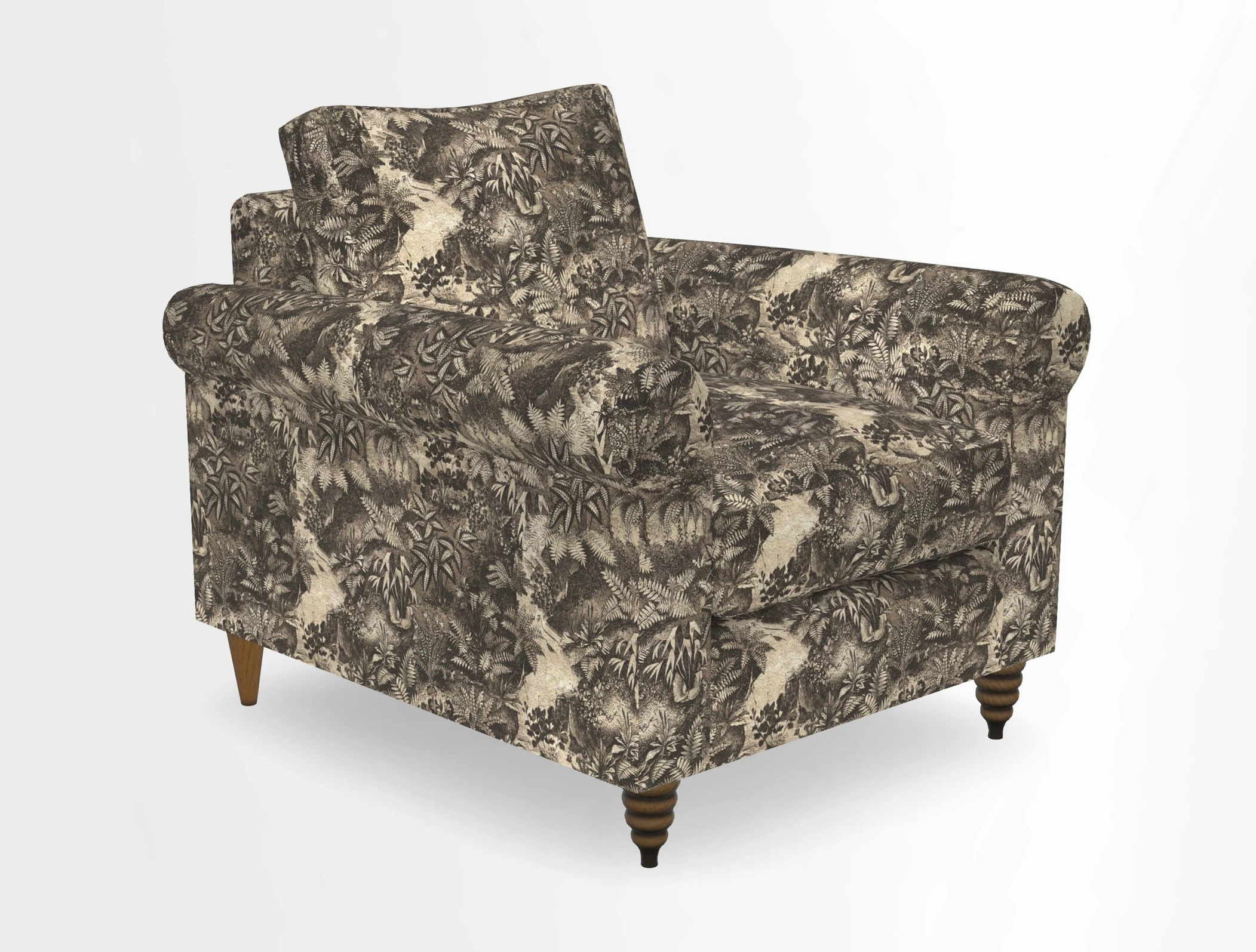 Apuldram Chair in Two Tone Plain Biscuit