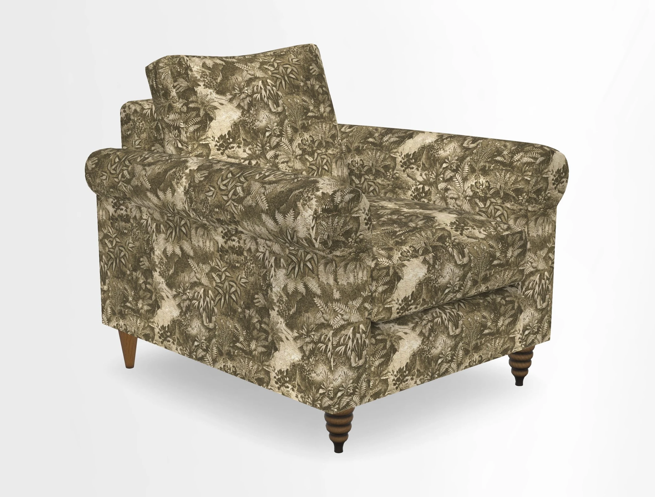 Apuldram Chair in Two Tone Plain Biscuit