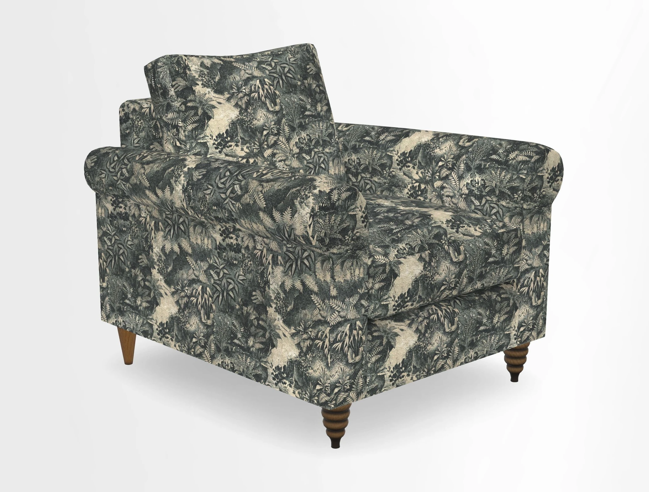 Apuldram Chair in Two Tone Plain Biscuit