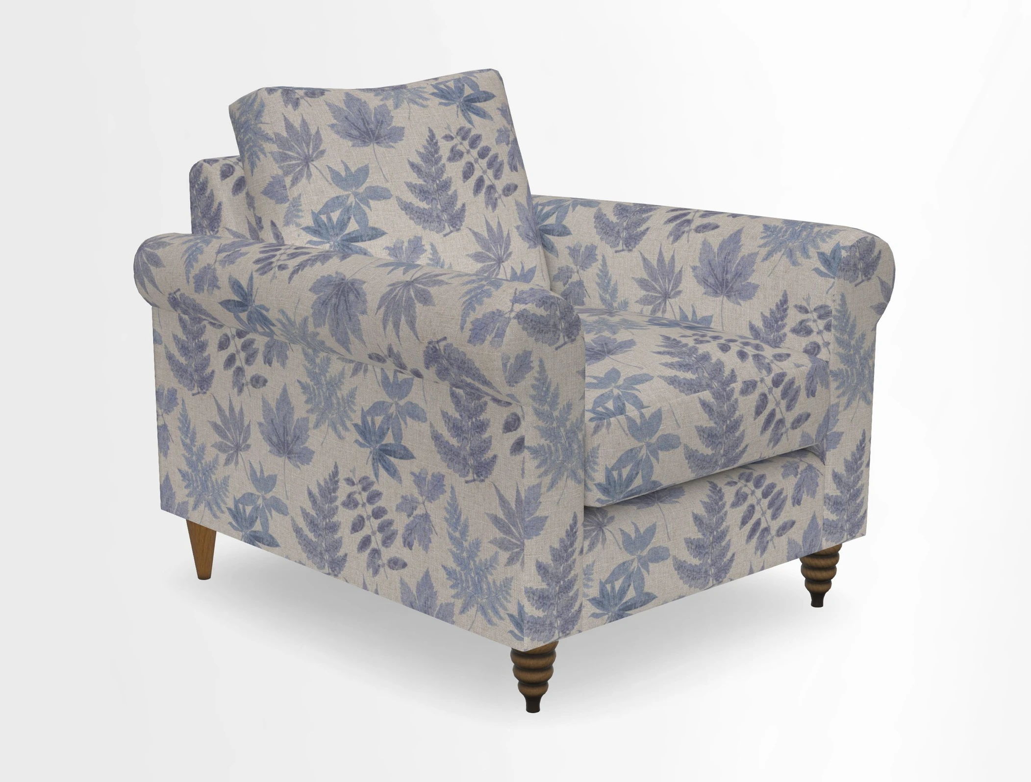 Apuldram Chair in Two Tone Plain Biscuit
