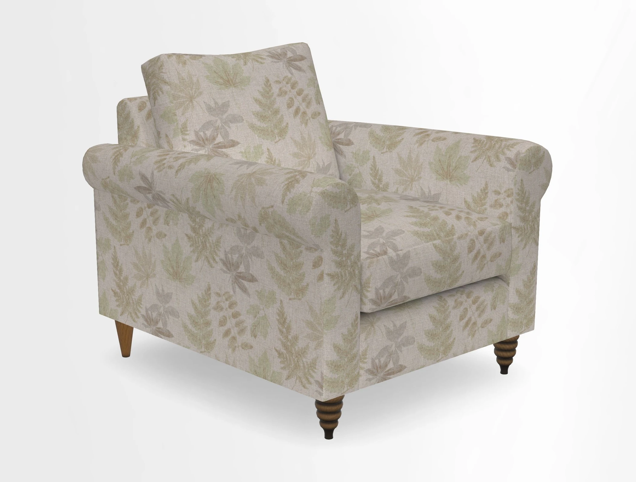 Apuldram Chair in Two Tone Plain Biscuit