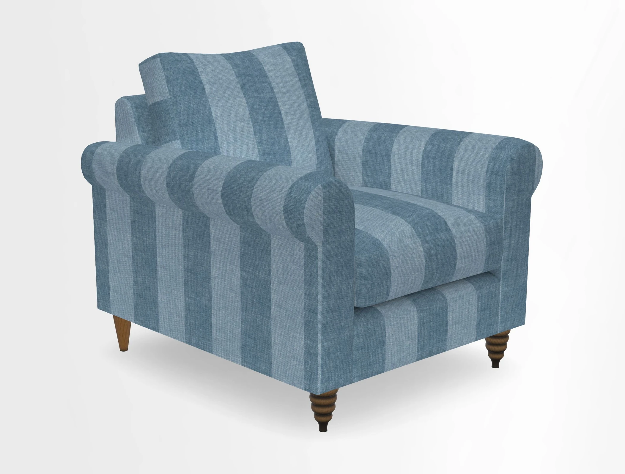 Apuldram Chair in Two Tone Plain Biscuit