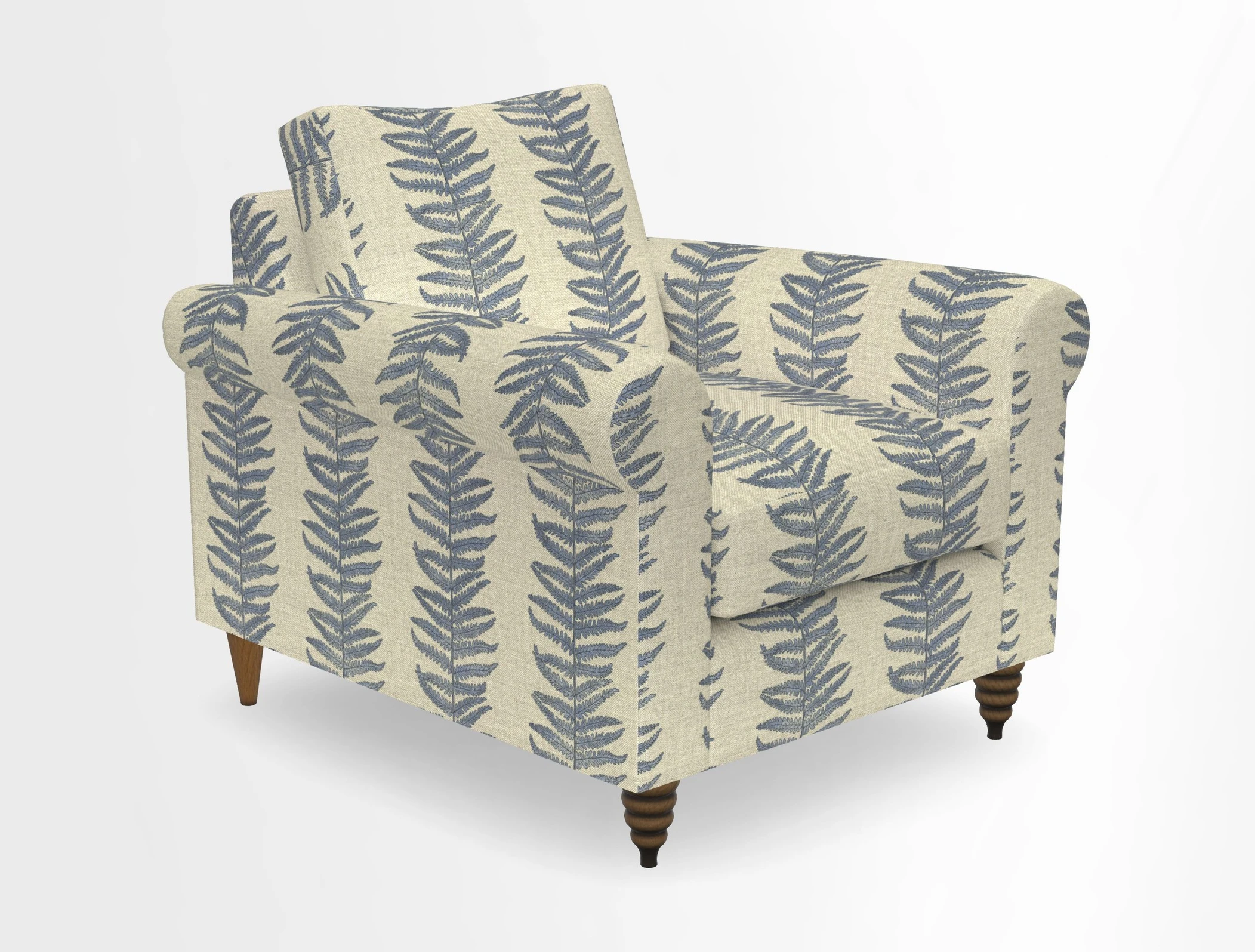 Apuldram Chair in Two Tone Plain Biscuit