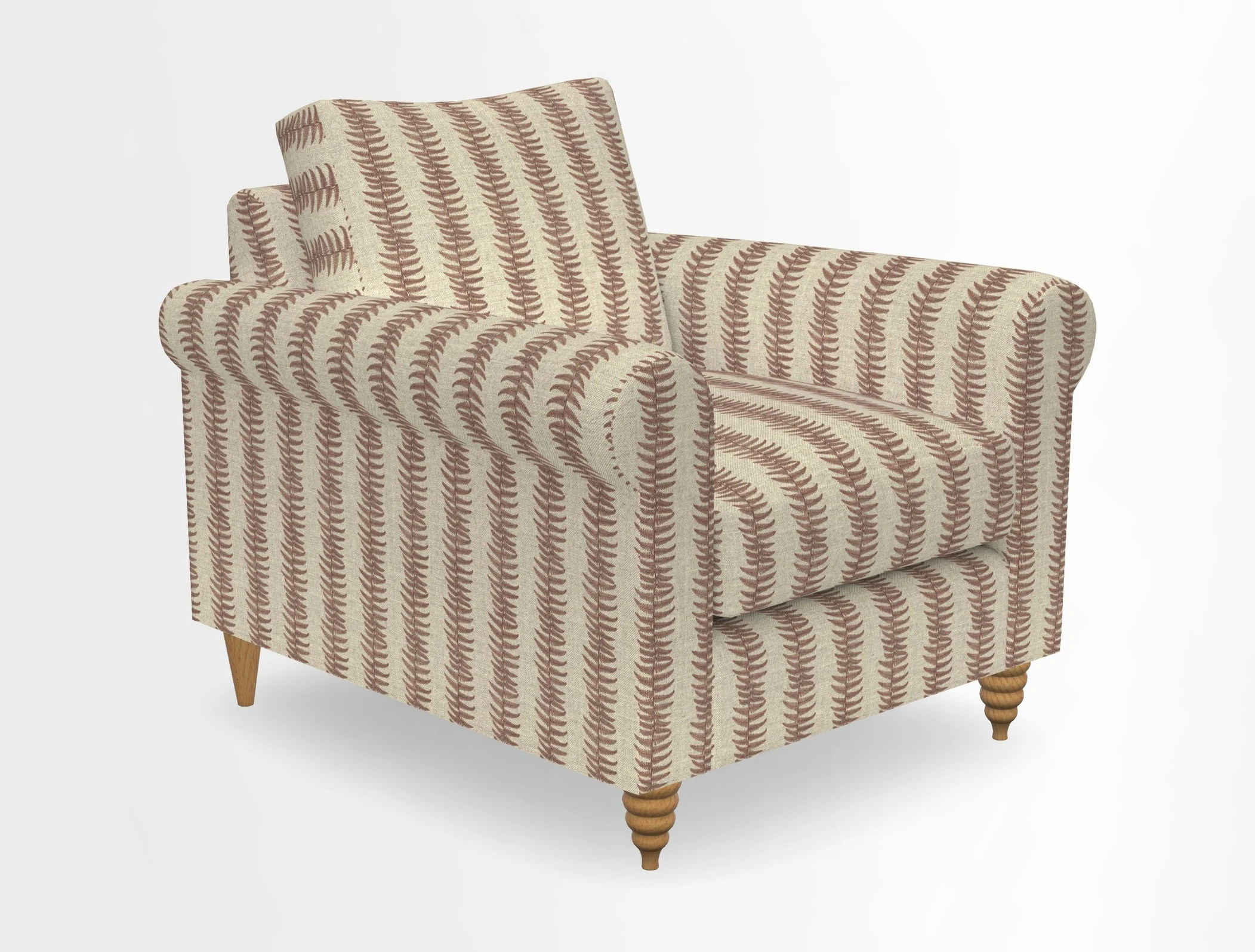 Apuldram Chair in Two Tone Plain Biscuit