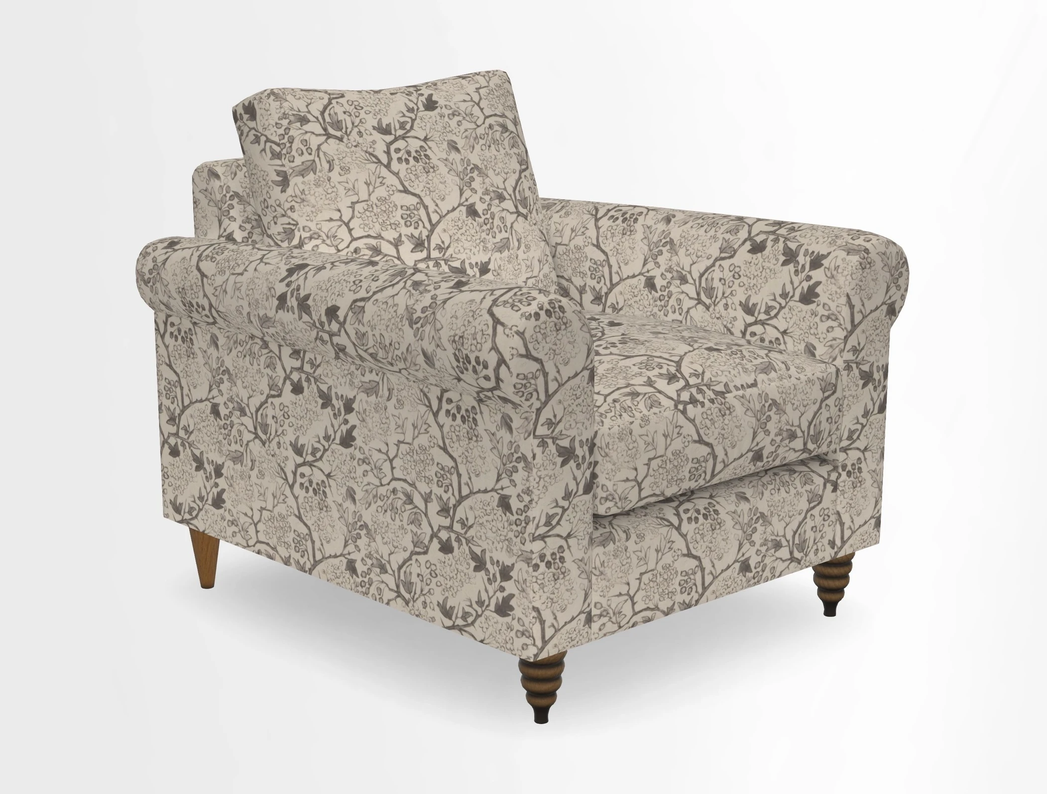 Apuldram Chair in Two Tone Plain Biscuit