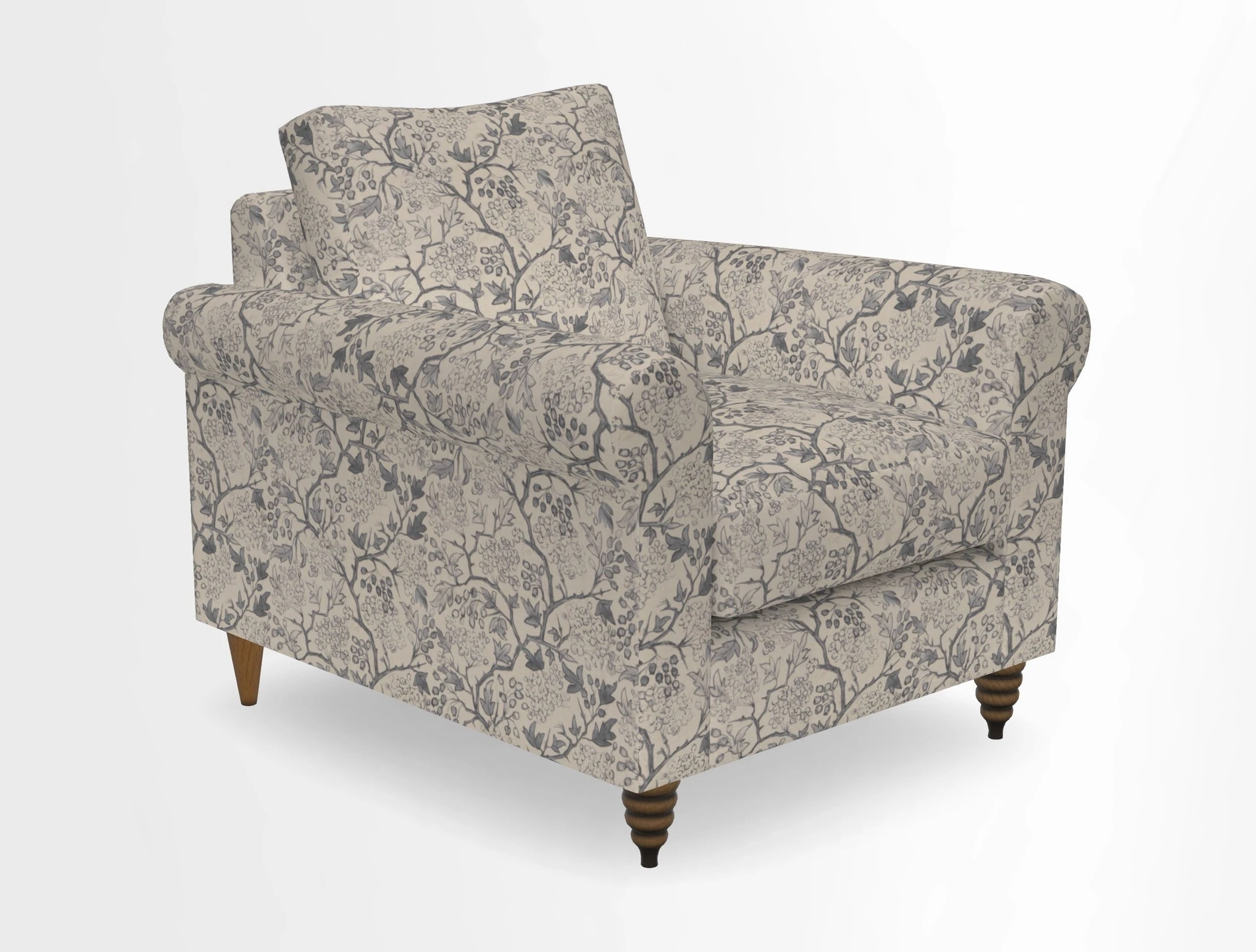 Apuldram Chair in Two Tone Plain Biscuit
