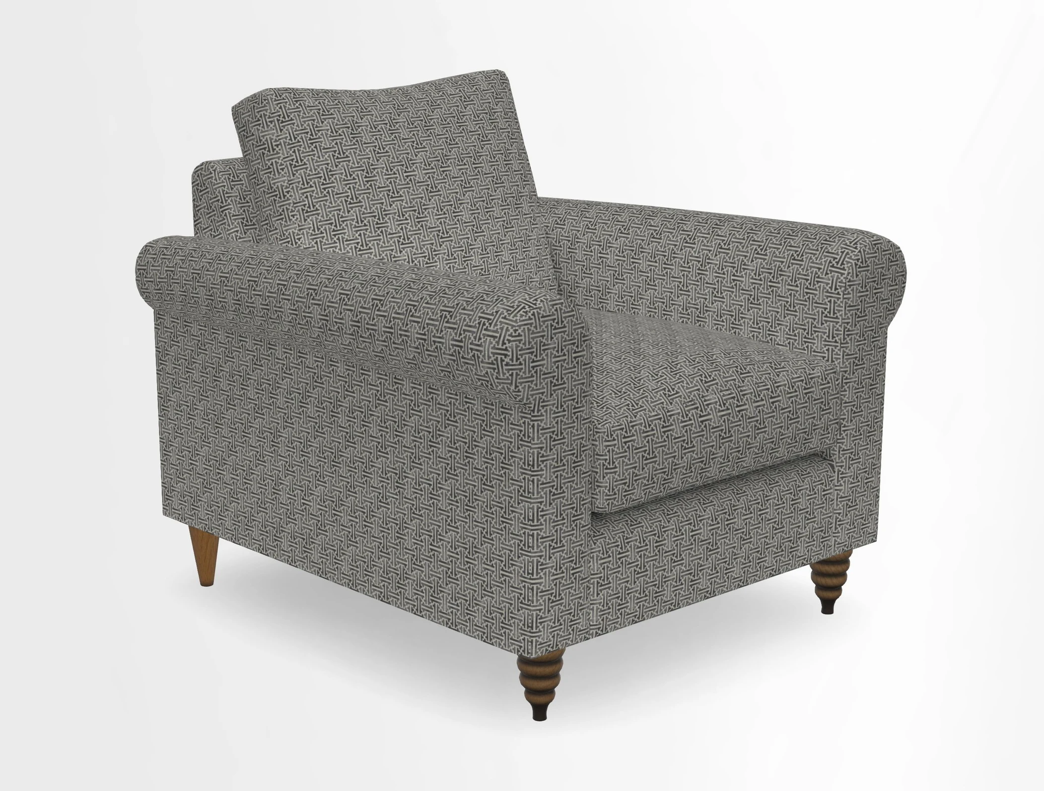Apuldram Chair in Two Tone Plain Biscuit