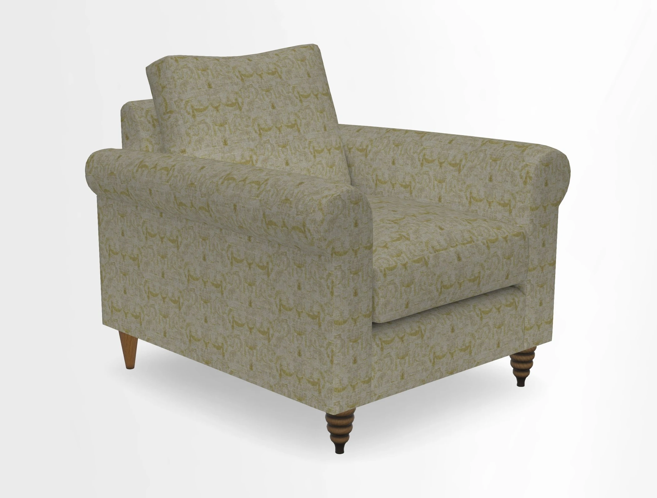 Apuldram Chair in Two Tone Plain Biscuit