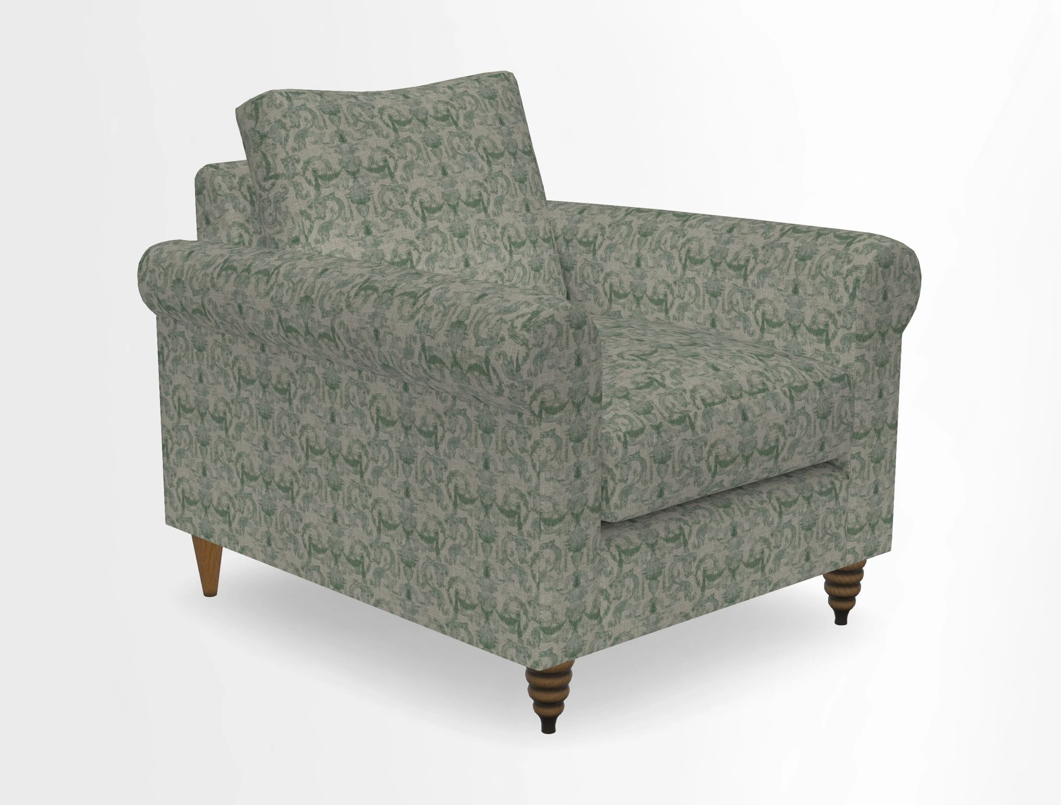 Apuldram Chair in Two Tone Plain Biscuit