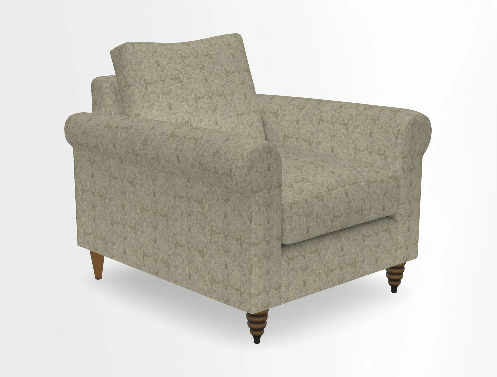 Apuldram Chair in Two Tone Plain Biscuit