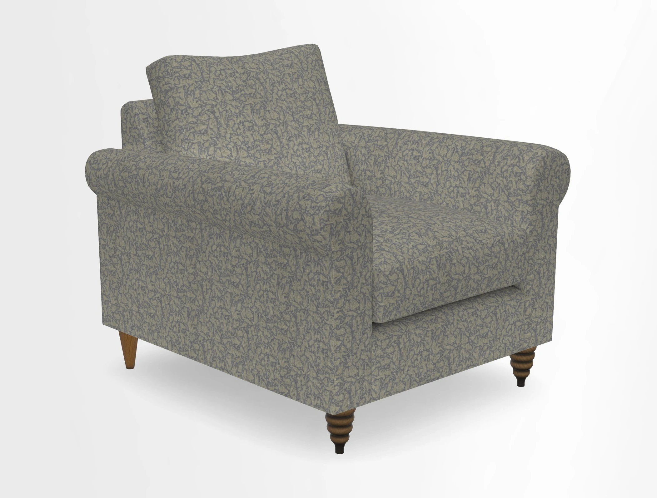 Apuldram Chair in Two Tone Plain Biscuit