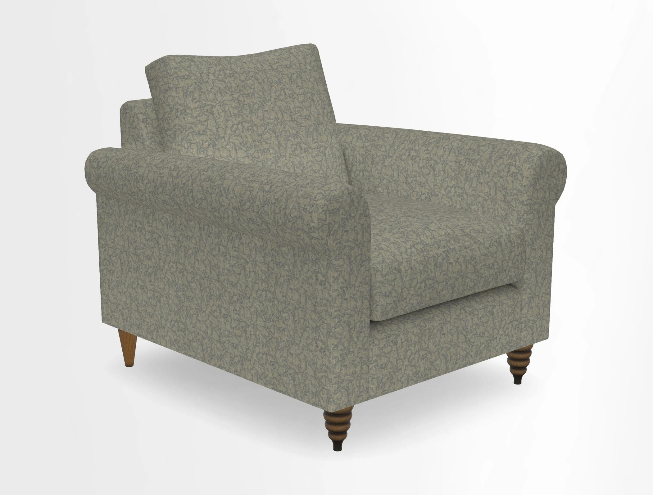 Apuldram Chair in Two Tone Plain Biscuit